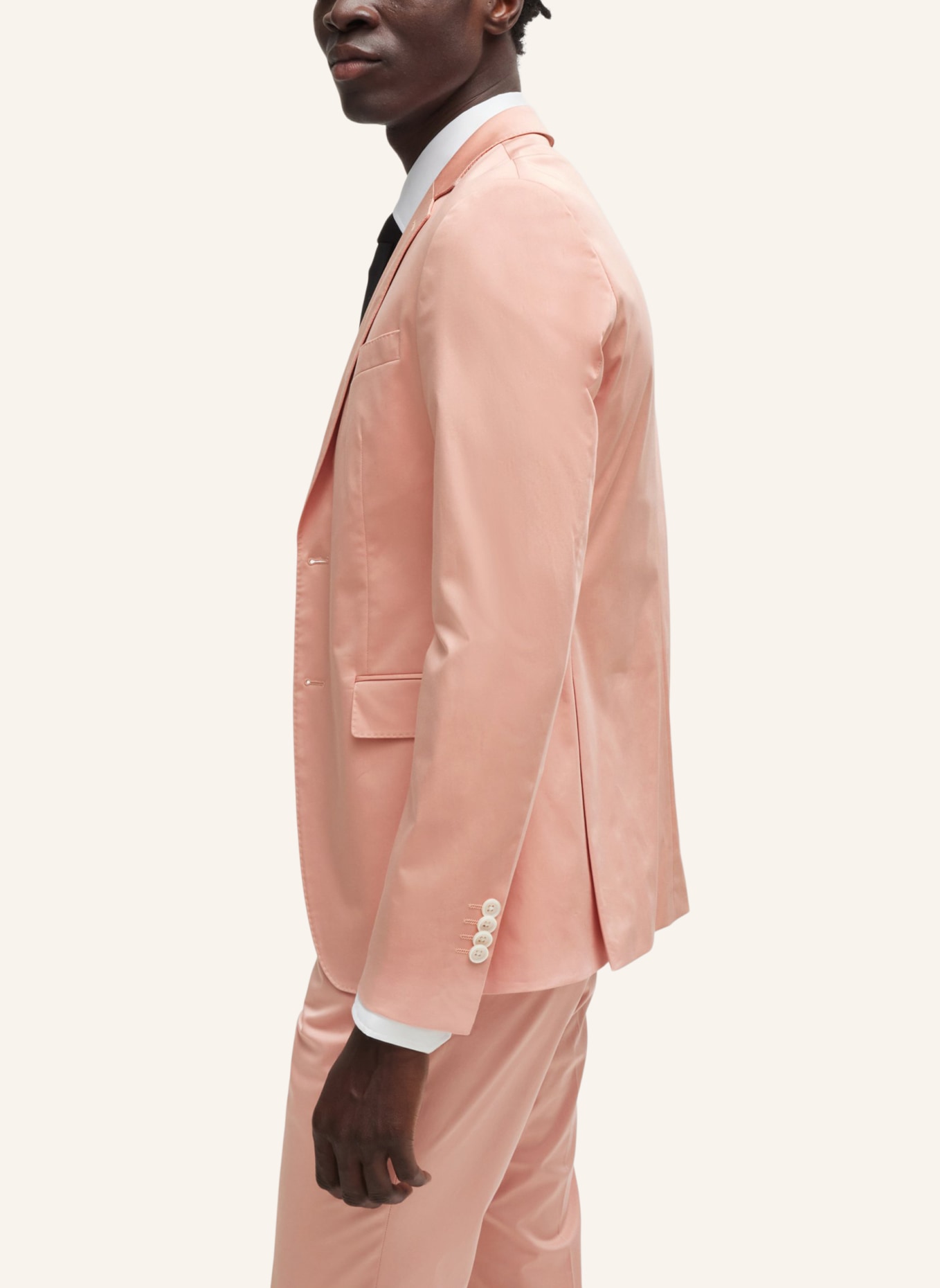 BOSS Business Anzug H-REYMOND-2PCS-224 Extra-Slim Fit, Farbe: ROSA (Bild 5)
