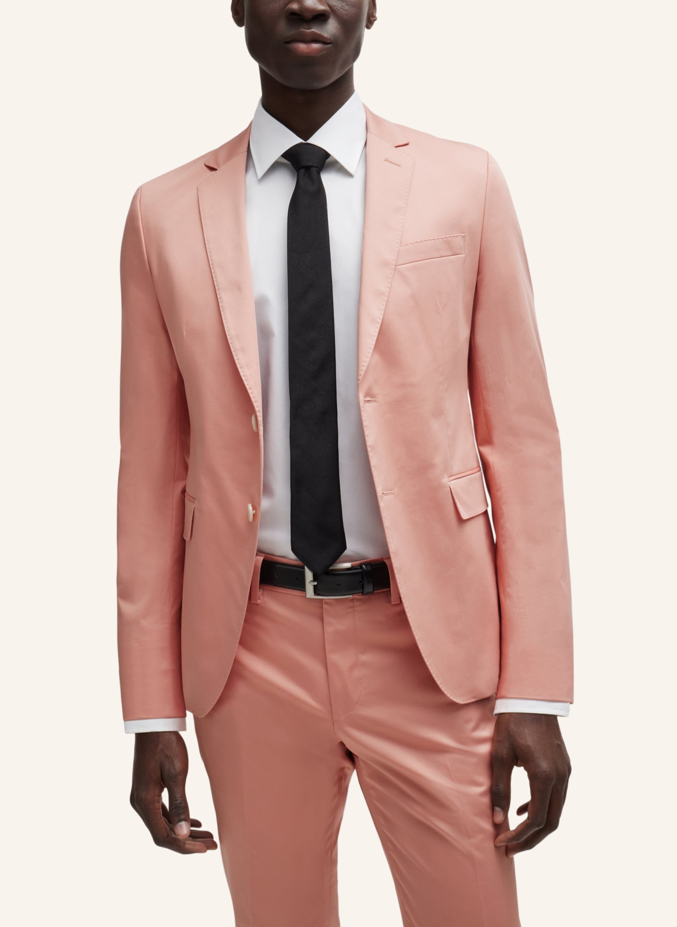 BOSS Business Anzug H-REYMOND-2PCS-224 Extra-Slim Fit, Farbe: ROSA (Bild 8)