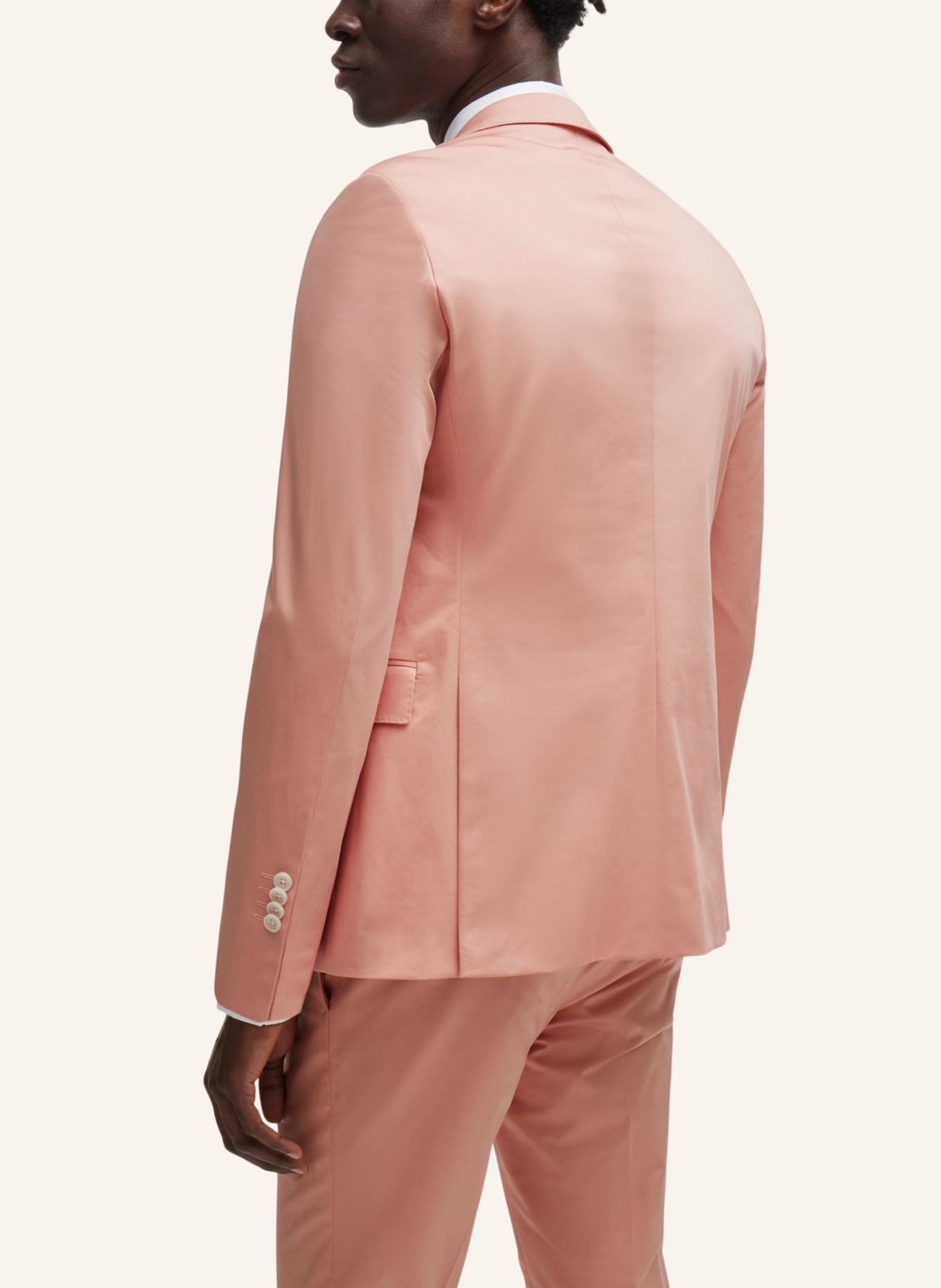 BOSS Business Anzug H-REYMOND-2PCS-224 Extra-Slim Fit, Farbe: ROSA (Bild 3)