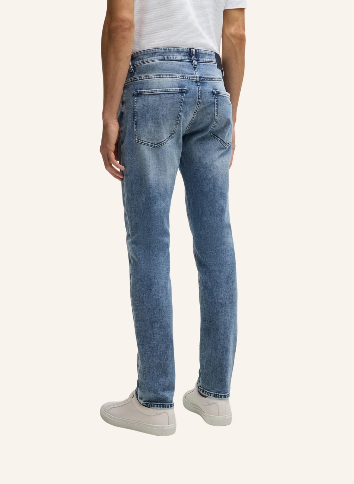BOSS Jeans DELAWARE3-1 Slim Fit, Farbe: TÜRKIS (Bild 3)