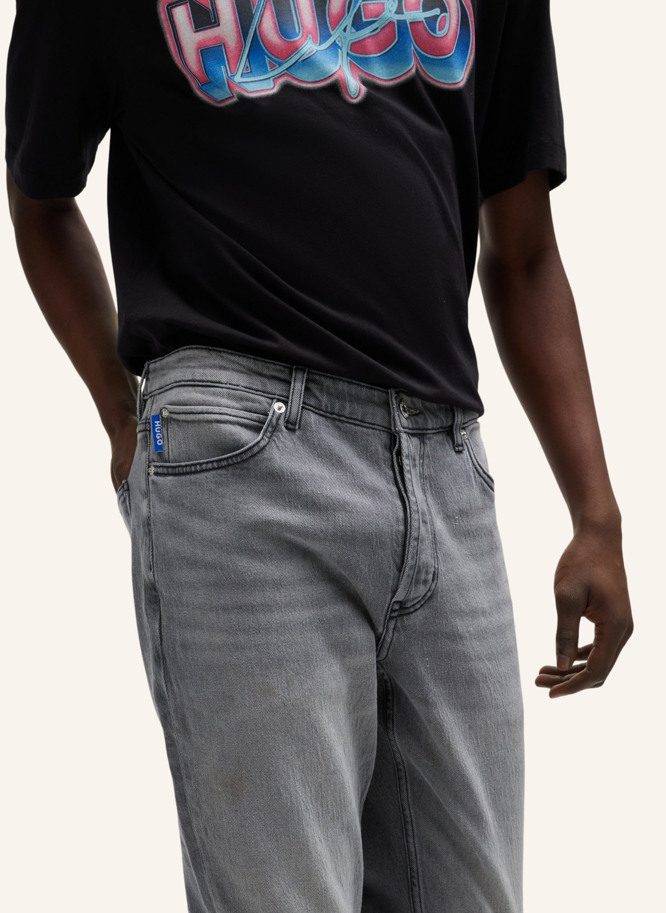 HUGO Jeans BRODY Tapered Fit, Farbe: SILBER (Bild 4)