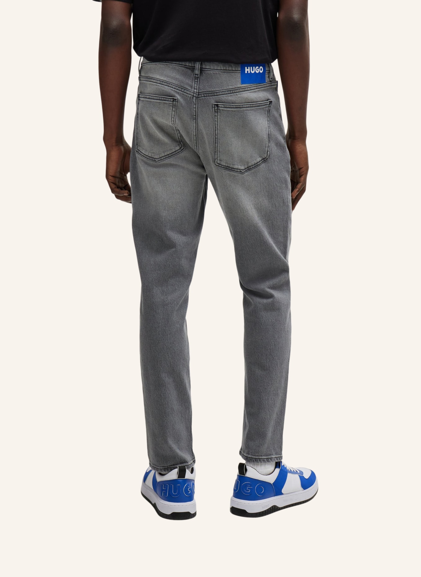 HUGO Jeans BRODY Tapered Fit, Farbe: SILBER (Bild 3)