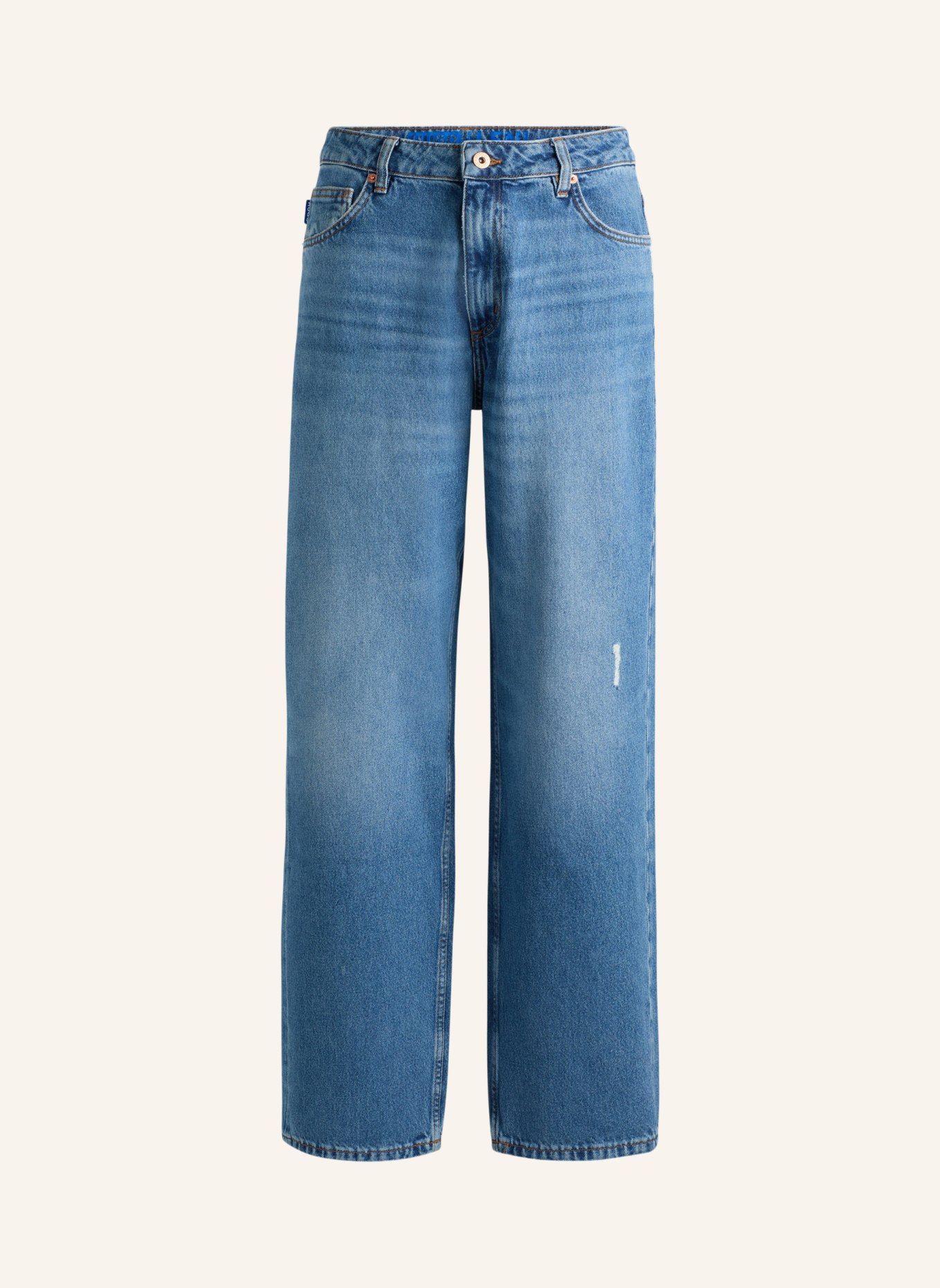 HUGO Jeans LENI_B Relaxed Fit, Farbe: BLAU (Bild 1)