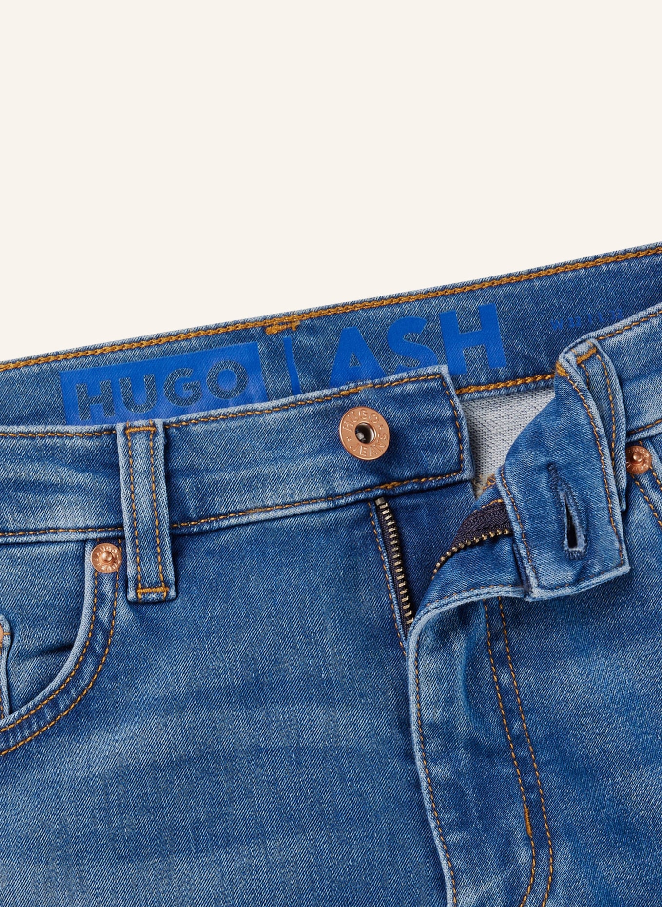 HUGO Jeans ASH-J Slim Fit, Farbe: BLAU (Bild 2)