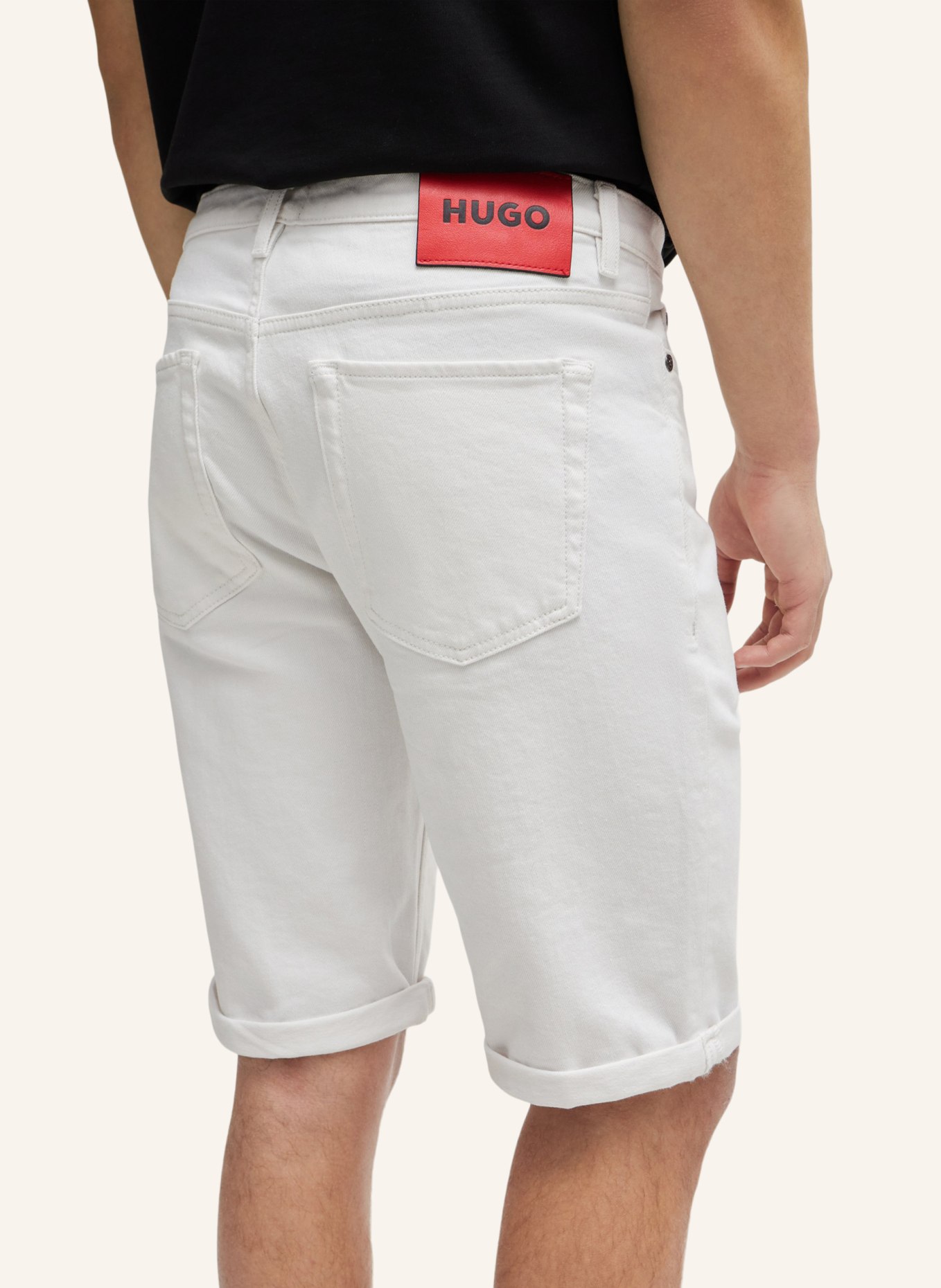 HUGO Jeans HUGO 634/S Tapered Fit, Farbe: WEISS (Bild 4)