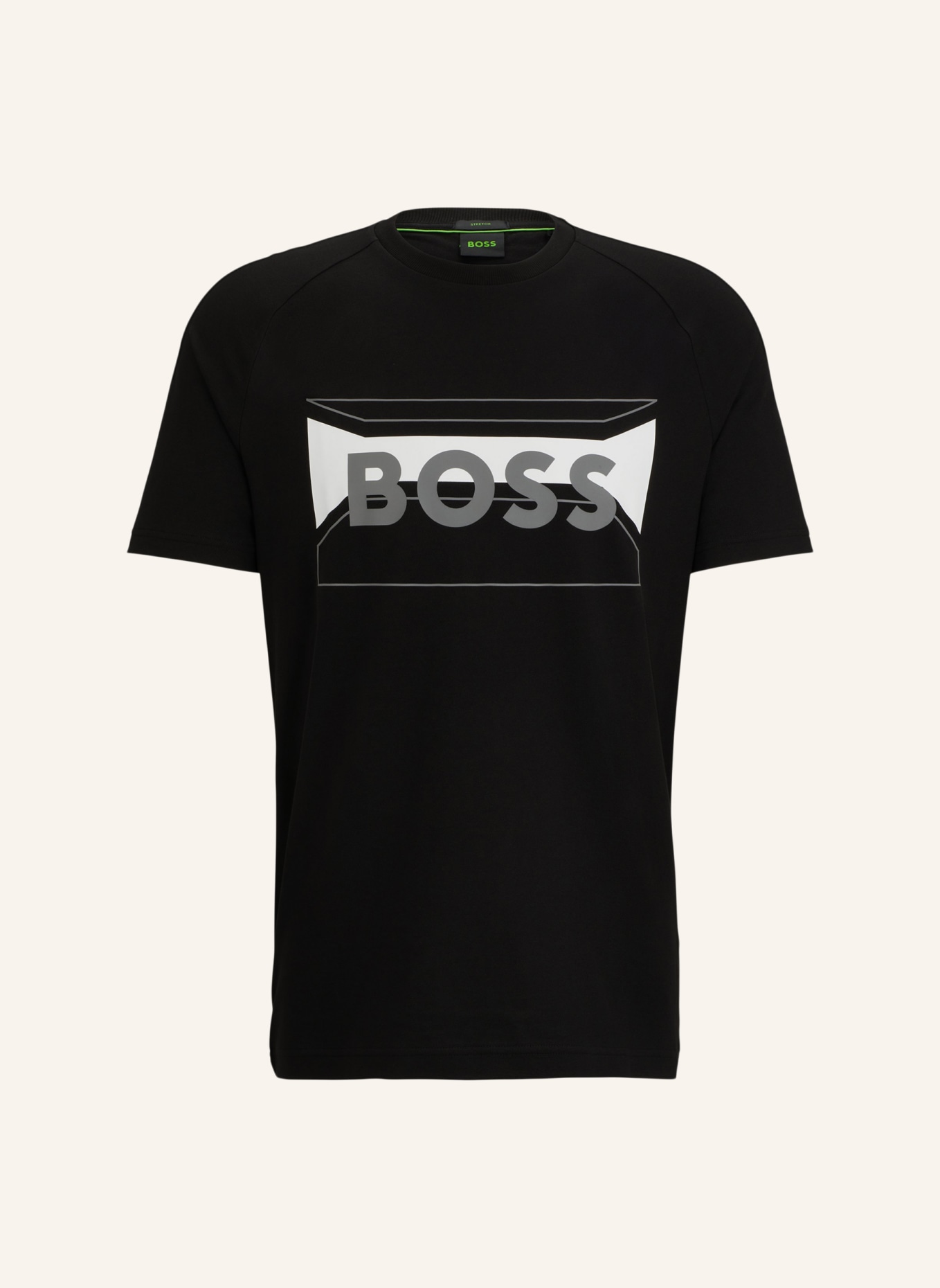 BOSS T-Shirt TEE 2 Regular Fit, Farbe: SCHWARZ (Bild 1)