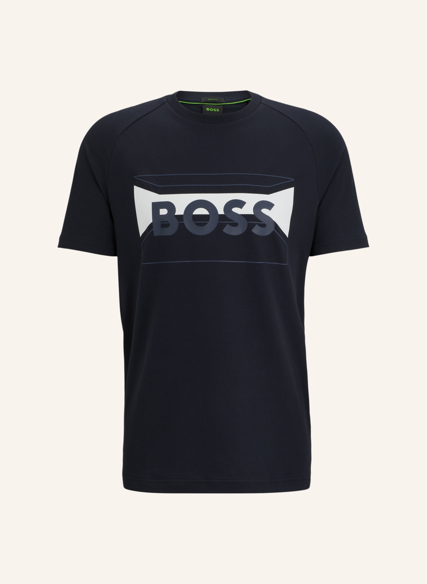 BOSS T-Shirt TEE 2 Regular Fit, Farbe: DUNKELBLAU (Bild 1)