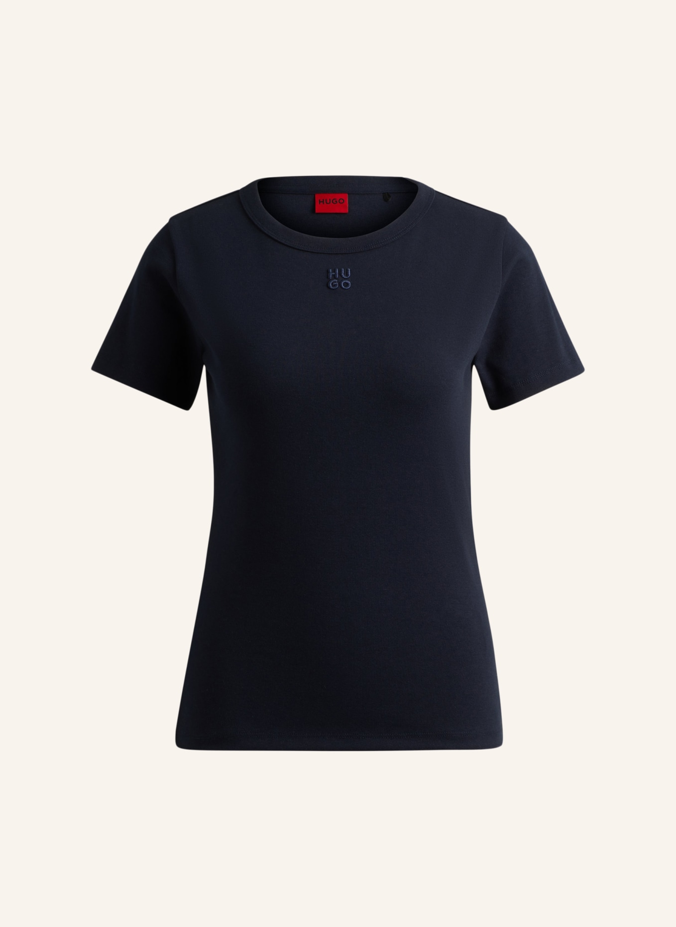 HUGO T-Shirt DELORIS Regular Fit, Farbe: BLAU (Bild 1)