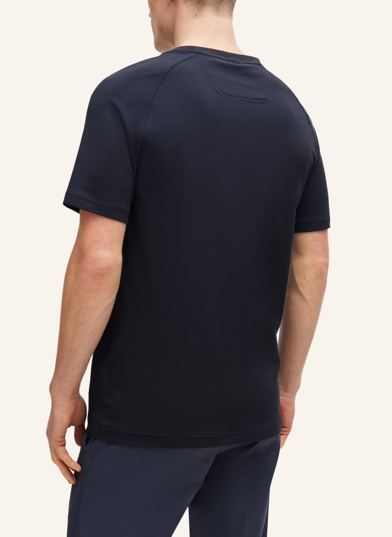 BOSS T-Shirt TEE 2 Regular Fit, Farbe: DUNKELBLAU (Bild 2)