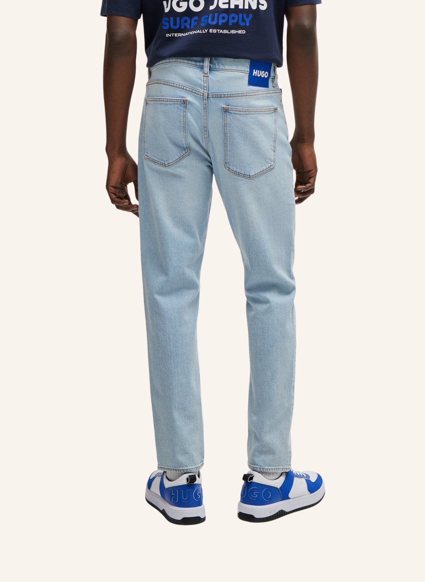 HUGO Jeans BRODY Tapered Fit, Farbe: HELLBLAU (Bild 3)