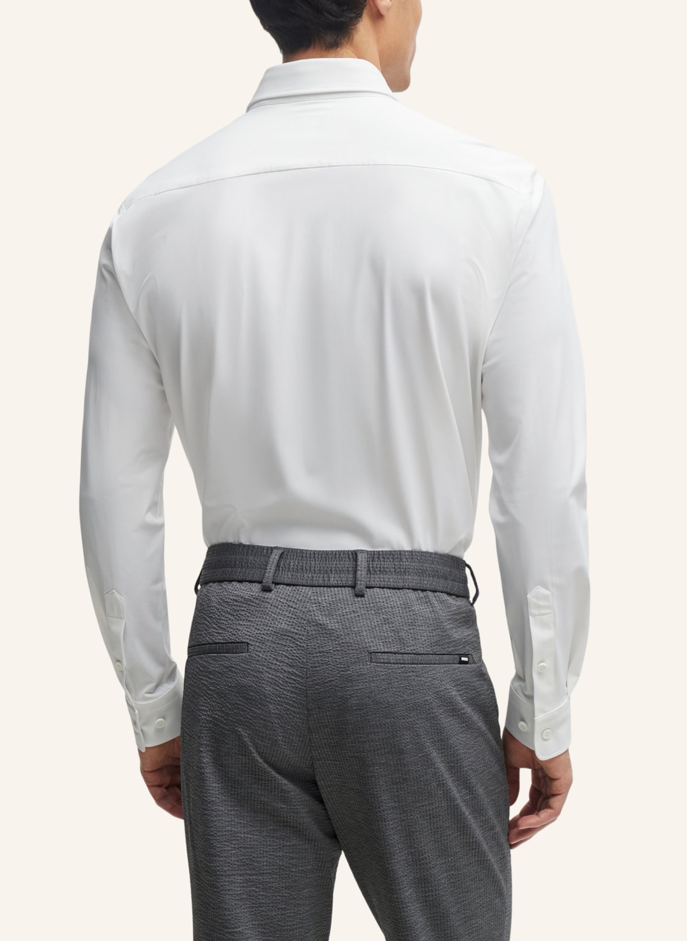BOSS Casual Hemd P-ROAN-KENT-C1-233 Slim Fit, Farbe: WEISS (Bild 2)