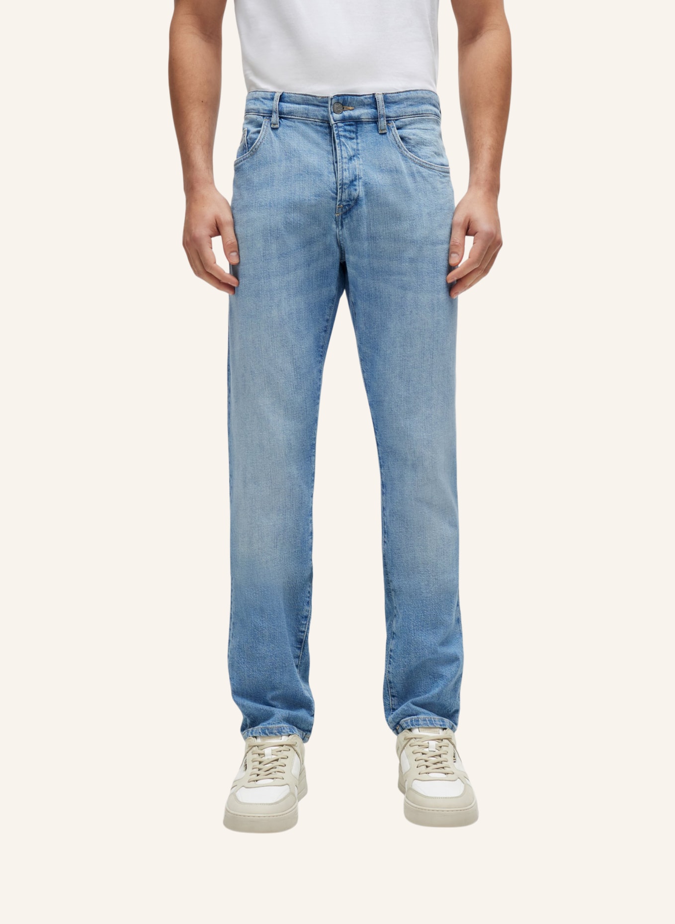 BOSS Jeans DELAWARE3-1-BF Slim Fit, Farbe: TÜRKIS (Bild 5)