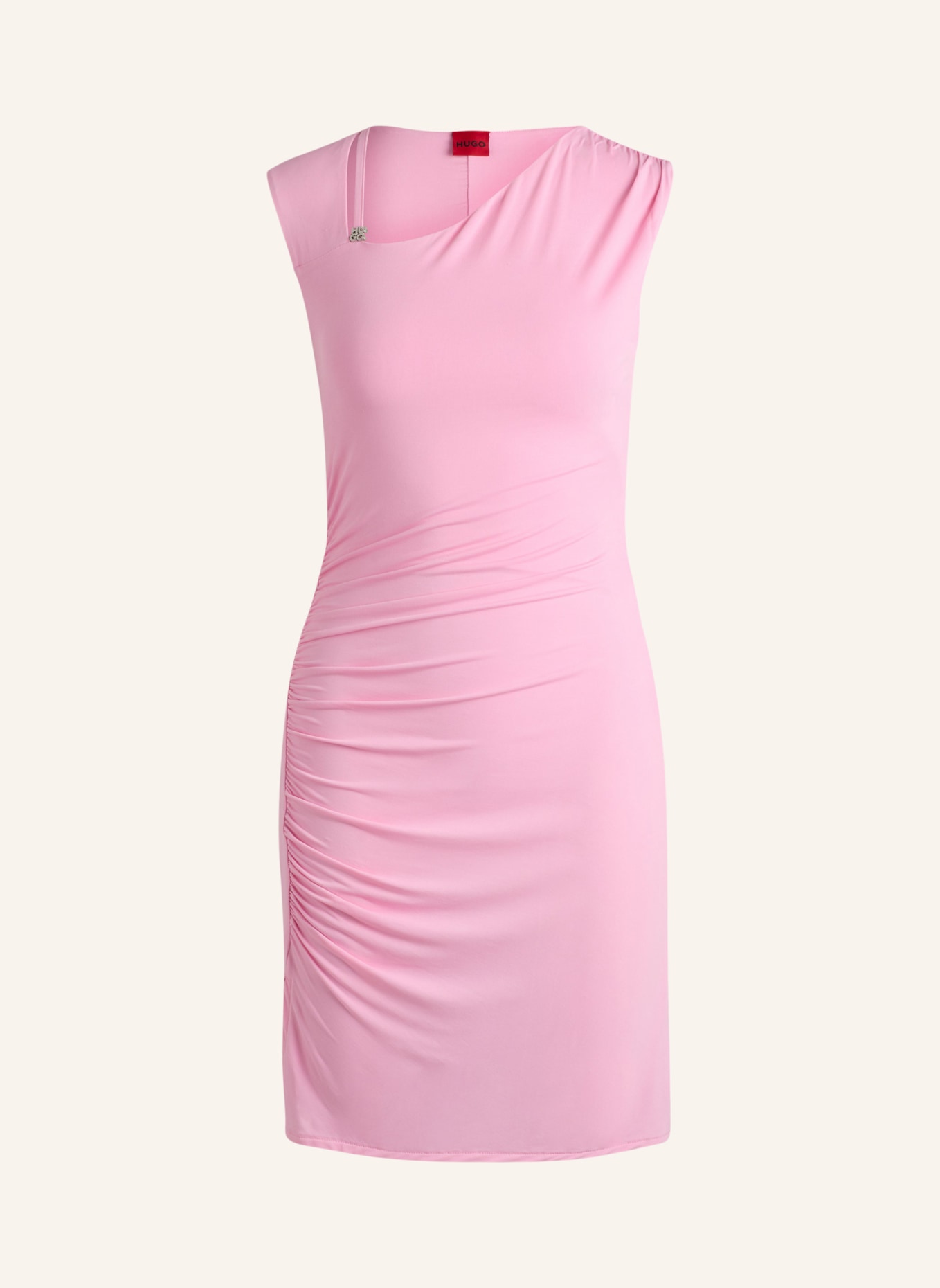 HUGO Jersey-Kleid NALIRA Slim Fit, Farbe: PINK (Bild 1)