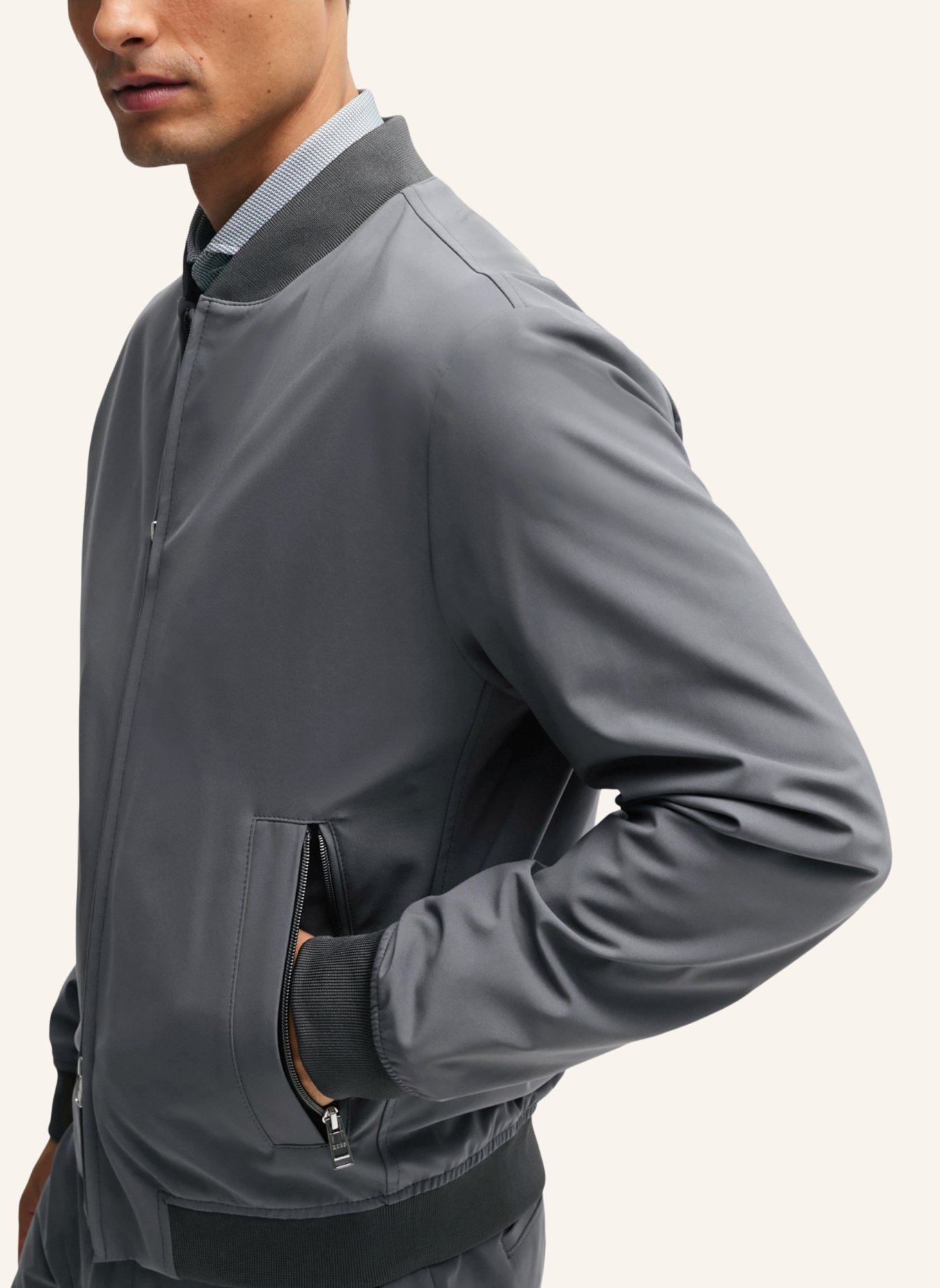 BOSS Blazer P-HANRY-J-BMB-WG-232 Slim Fit, Farbe: GRAU (Bild 3)