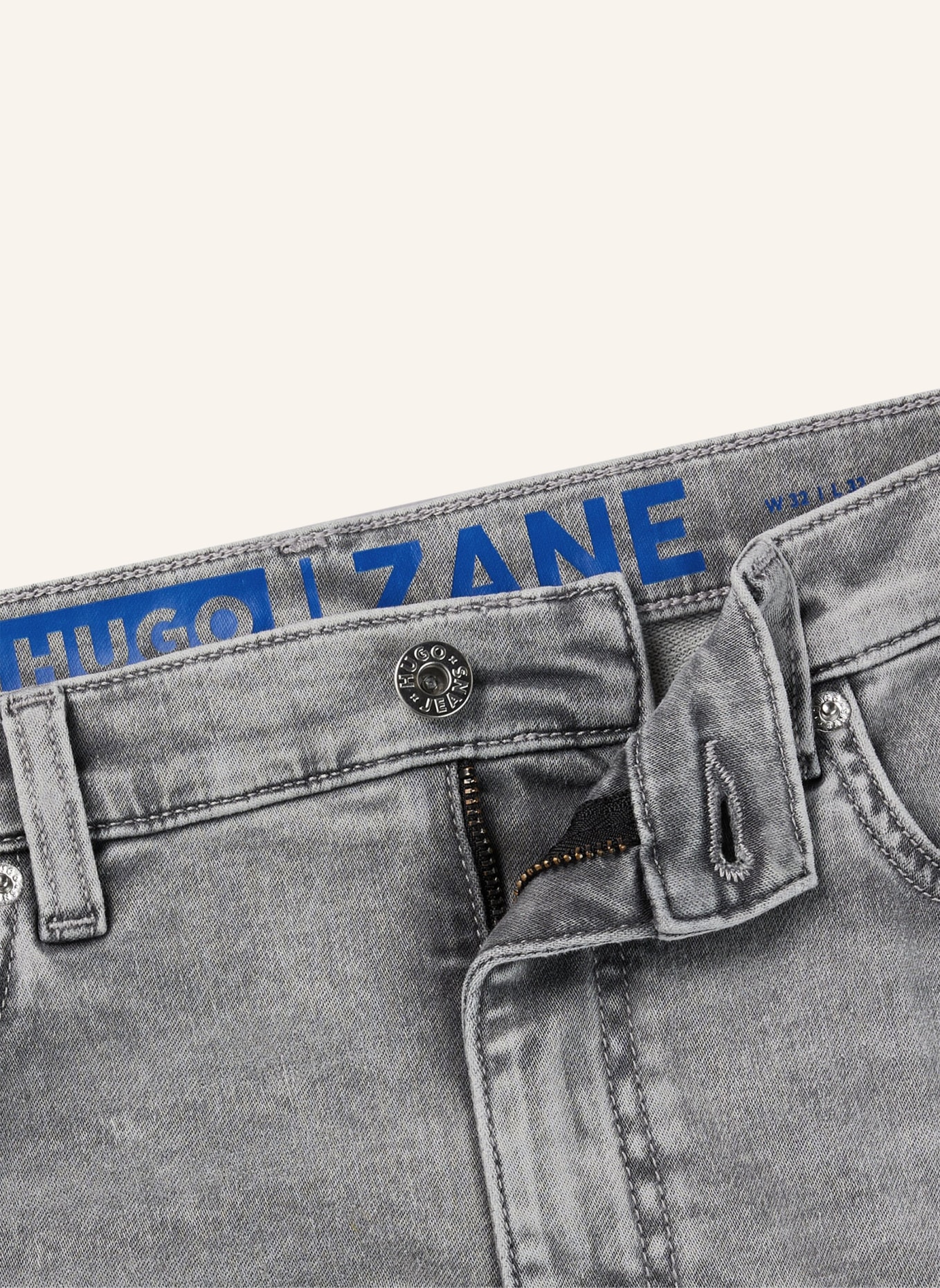 HUGO Jeans ZANE-J Extra-Slim Fit, Farbe: GRAU (Bild 2)