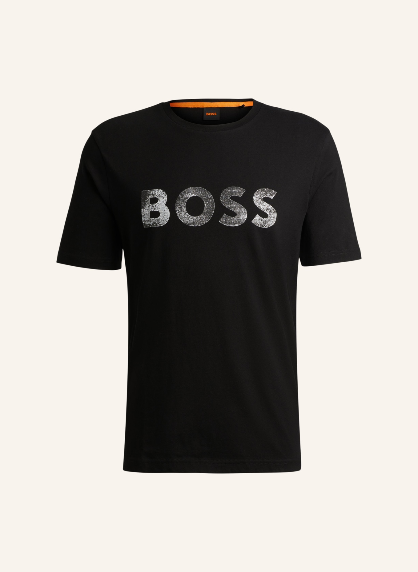 BOSS T-Shirt TE_BOSSOCEAN Regular Fit, Farbe: SCHWARZ (Bild 1)