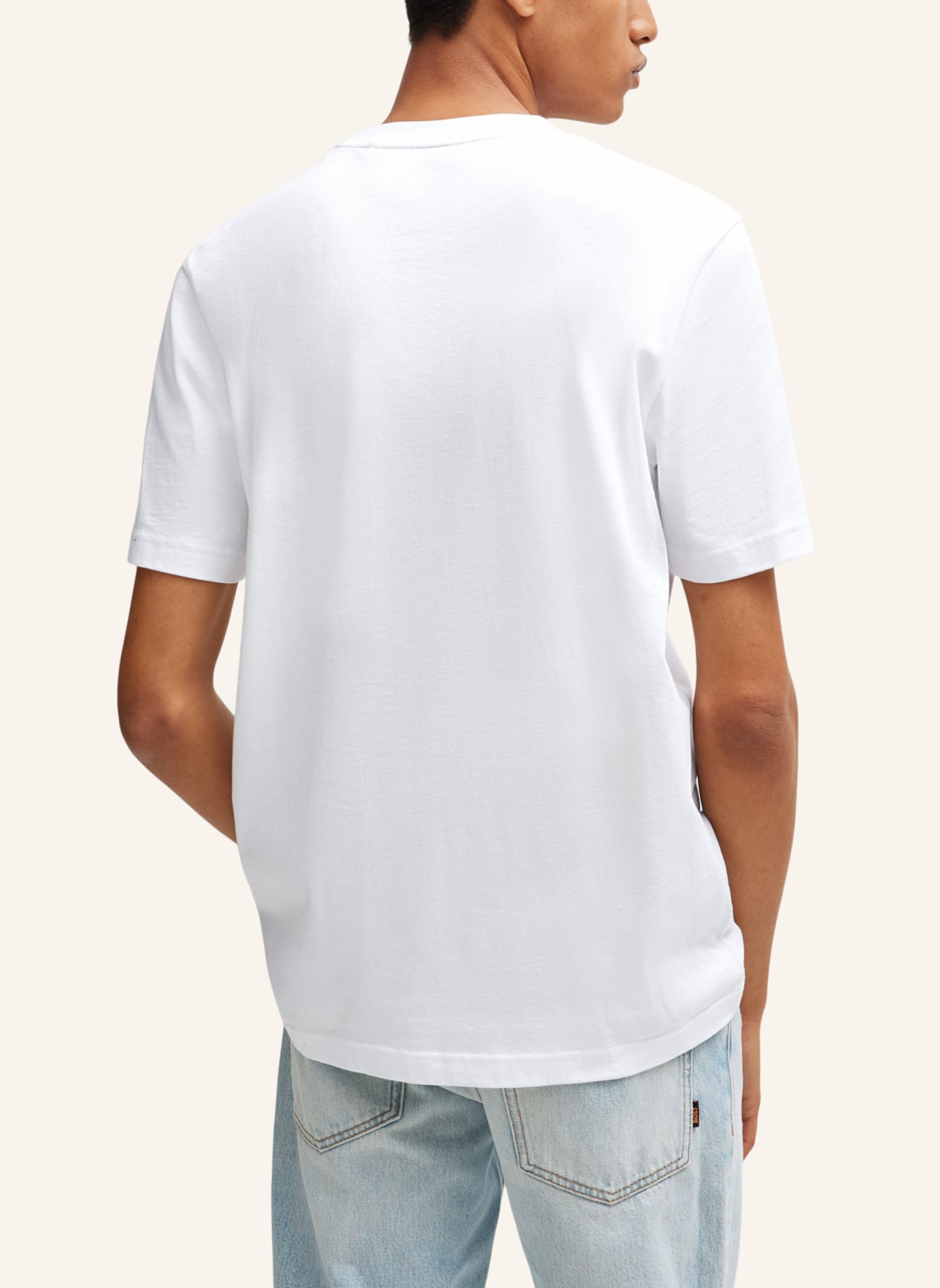 BOSS T-Shirt TE_BOSSOCEAN Regular Fit, Farbe: WEISS (Bild 2)