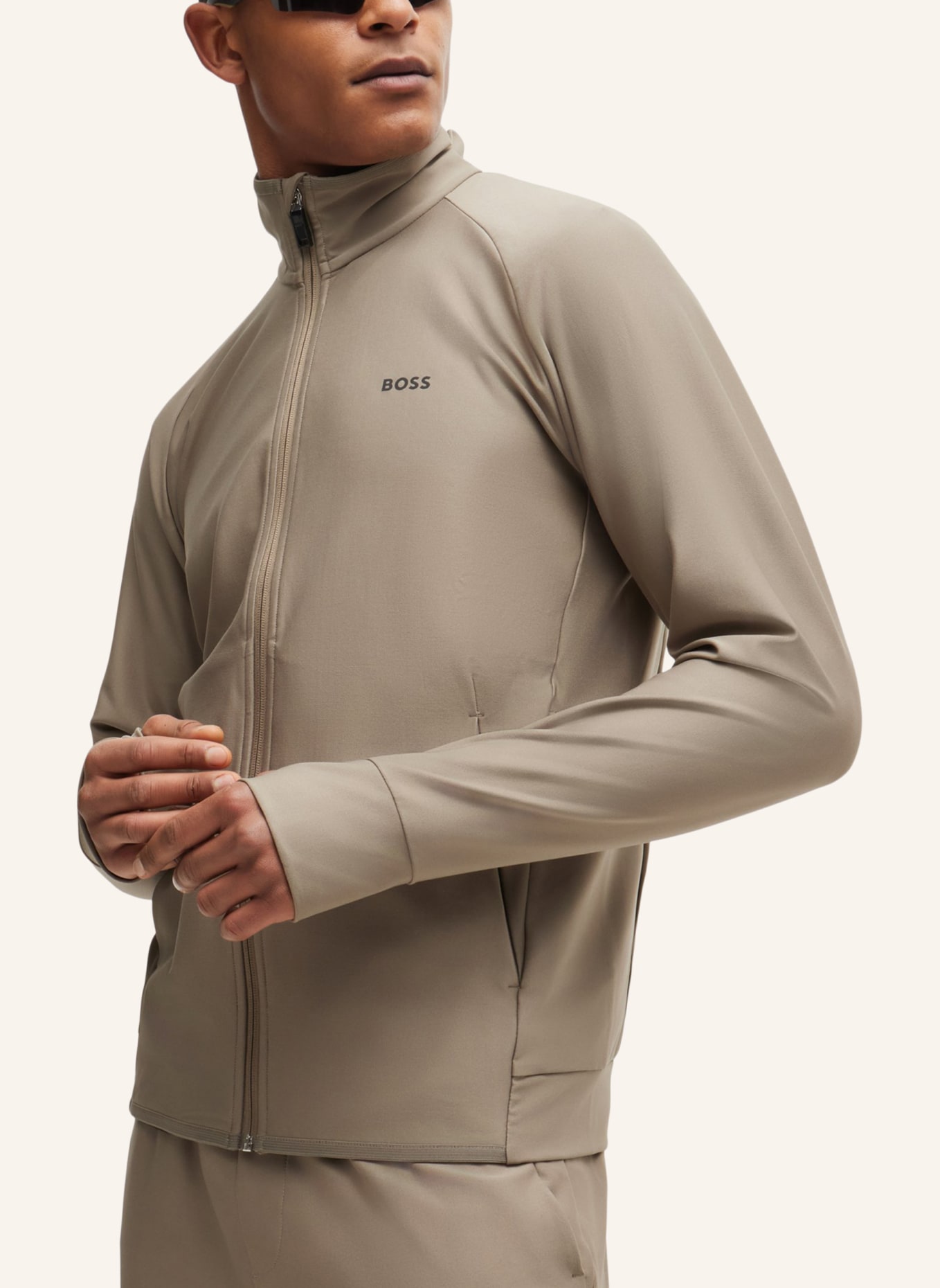 BOSS Sweatshirt SICON ACTIVE Regular Fit, Farbe: HELLGRÜN (Bild 4)