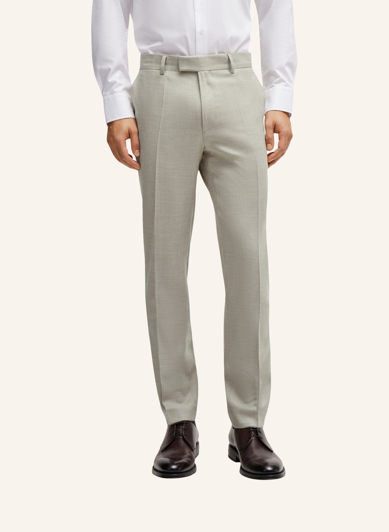 BOSS Business Anzug H-JECKSON-3PCS-241 Regular Fit, Farbe: BEIGE (Bild 6)
