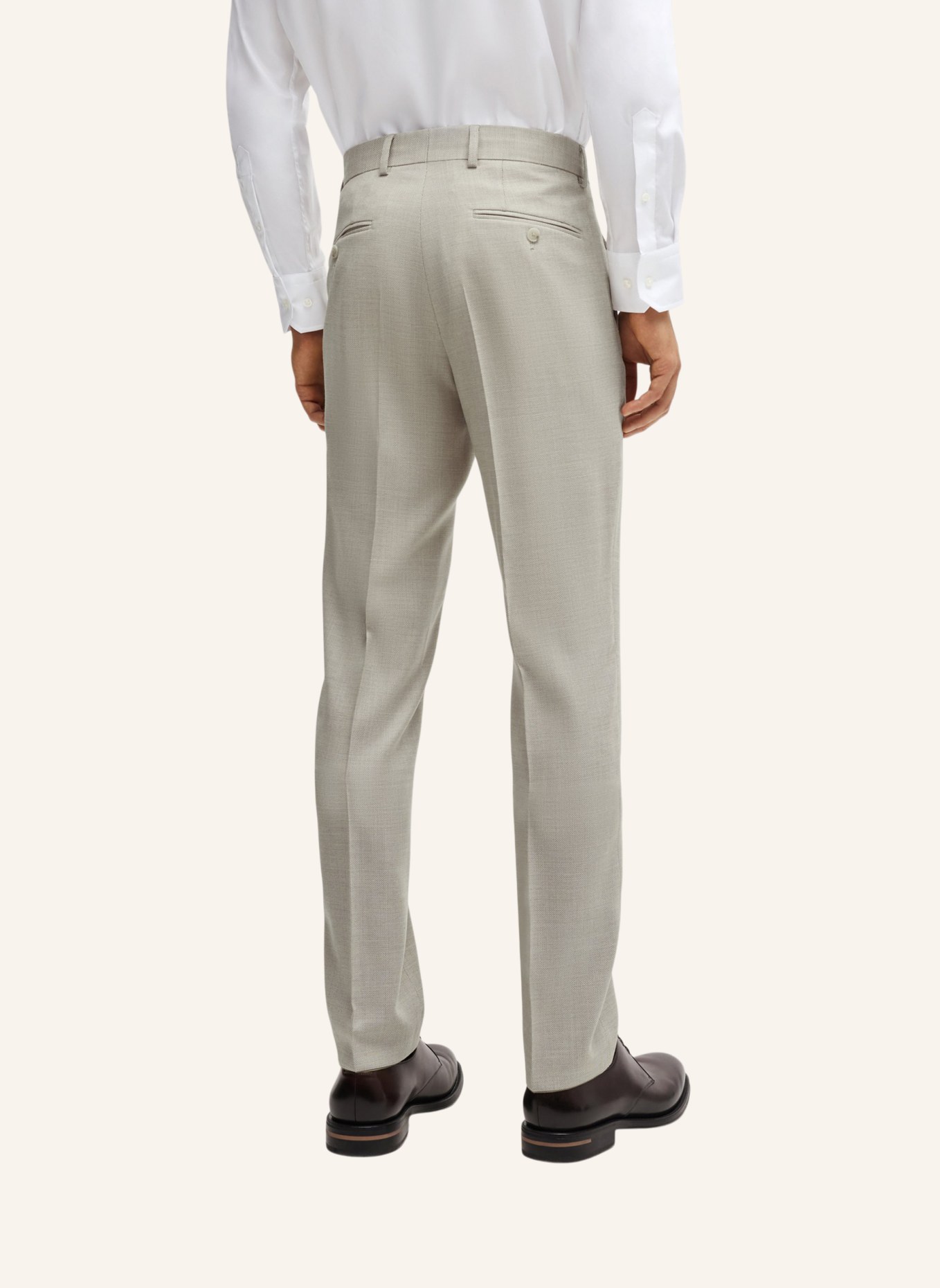 BOSS Business Anzug H-JECKSON-3PCS-241 Regular Fit, Farbe: BEIGE (Bild 7)