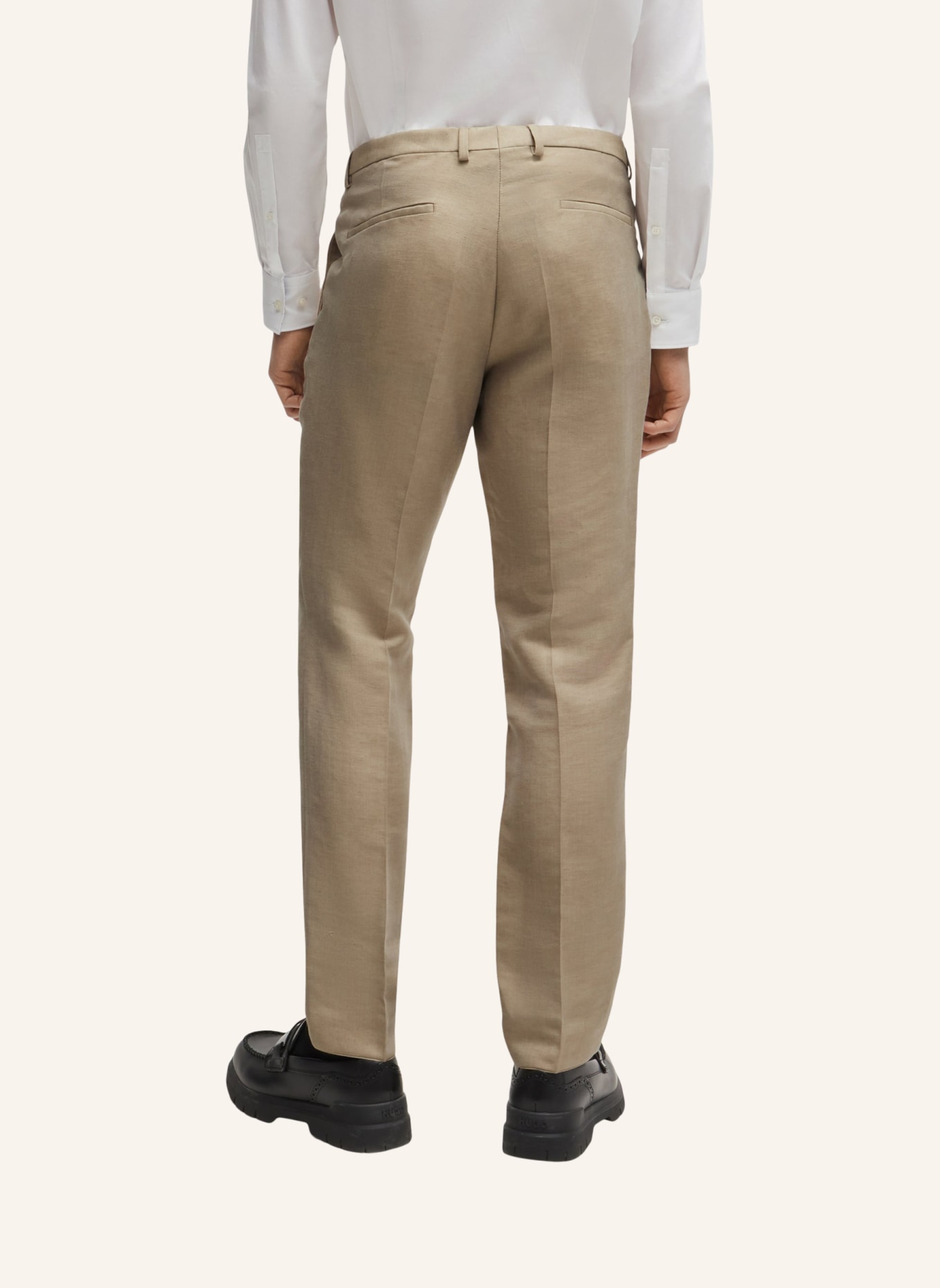 HUGO Business Anzug ARTI/HESTEN232X Extra-Slim Fit, Farbe: KHAKI (Bild 7)