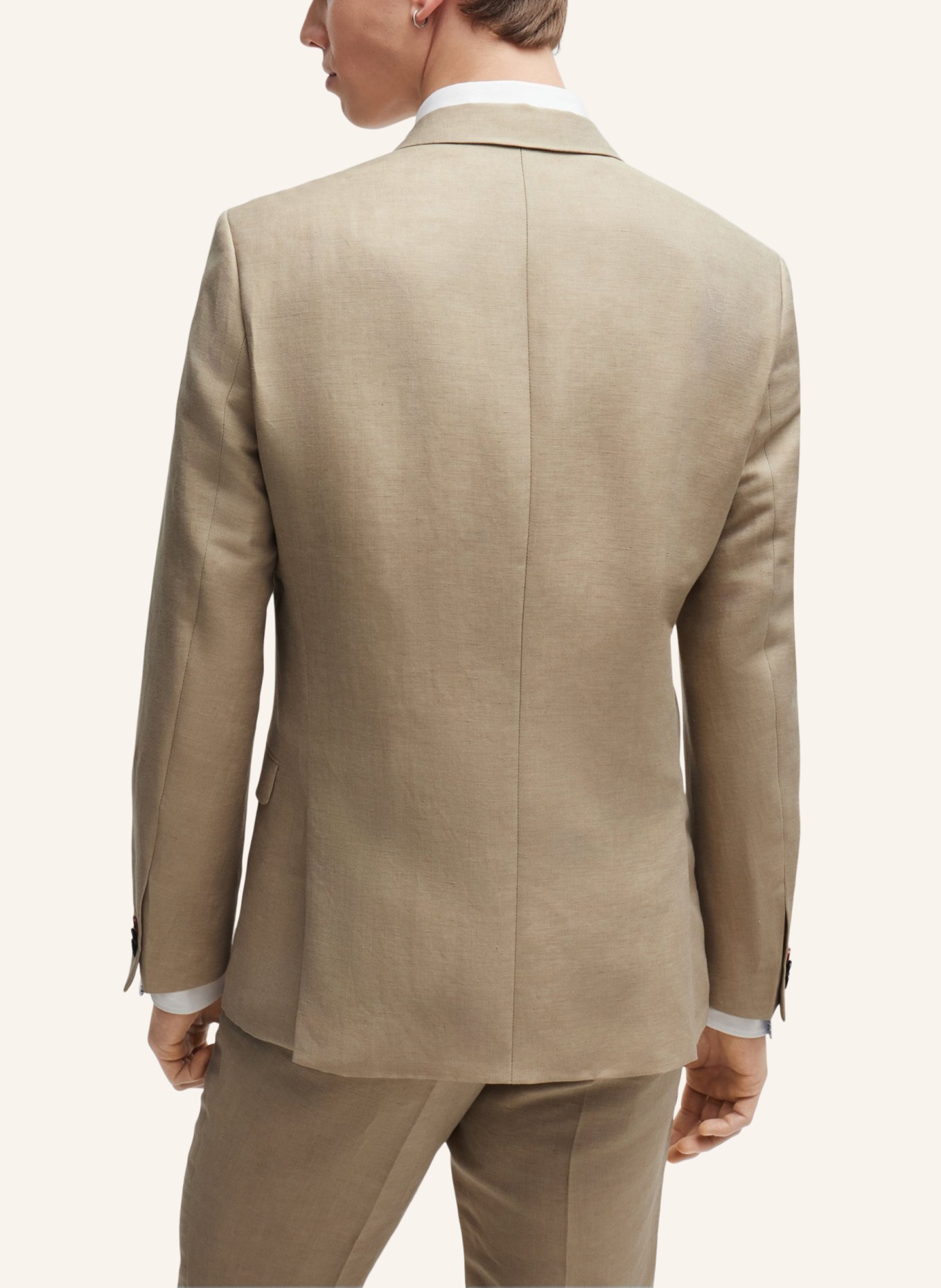 HUGO Business Anzug ARTI/HESTEN232X Extra-Slim Fit, Farbe: KHAKI (Bild 3)
