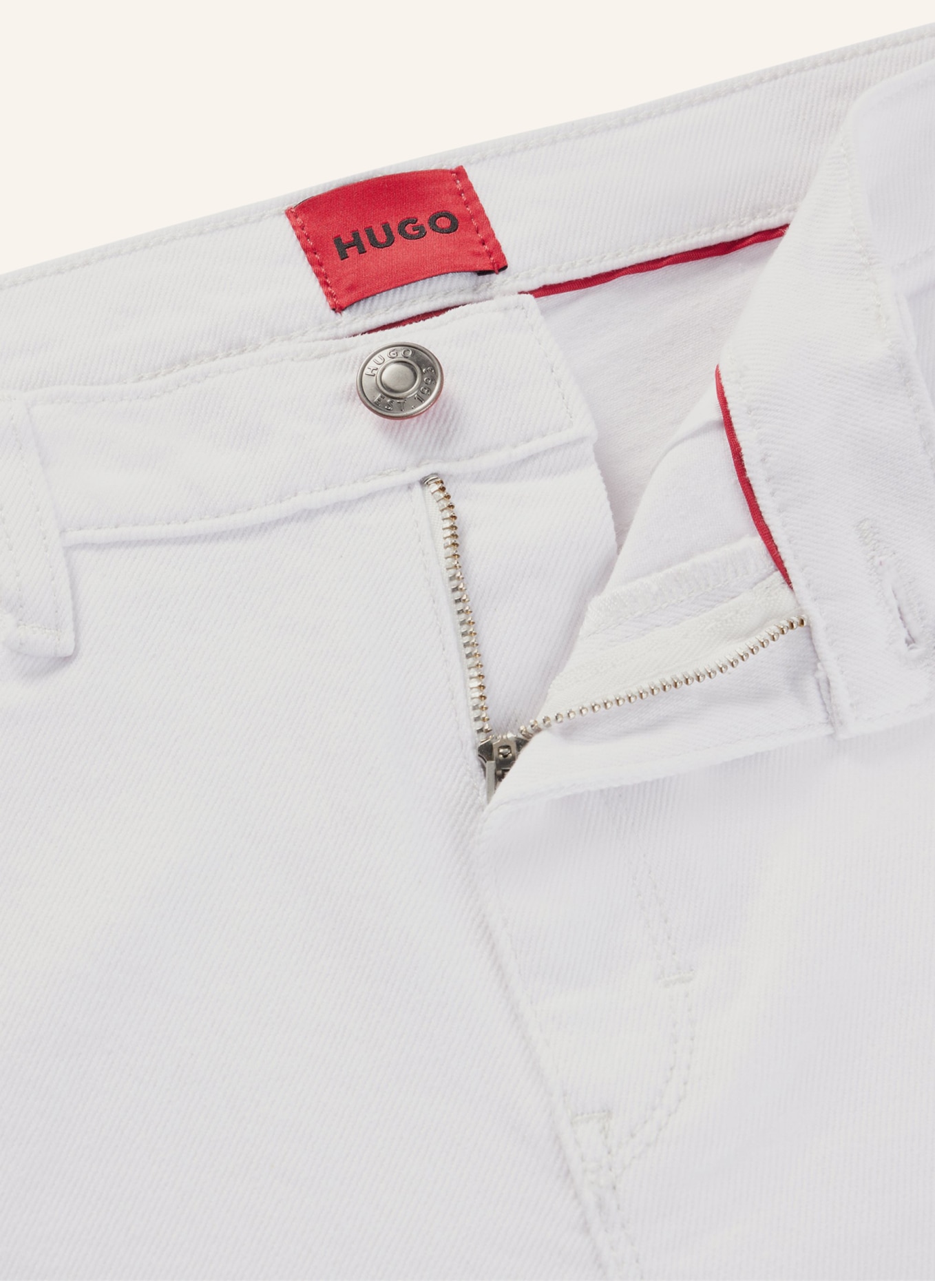 HUGO Jeans HUGO 708 Slim Fit, Farbe: WEISS (Bild 2)