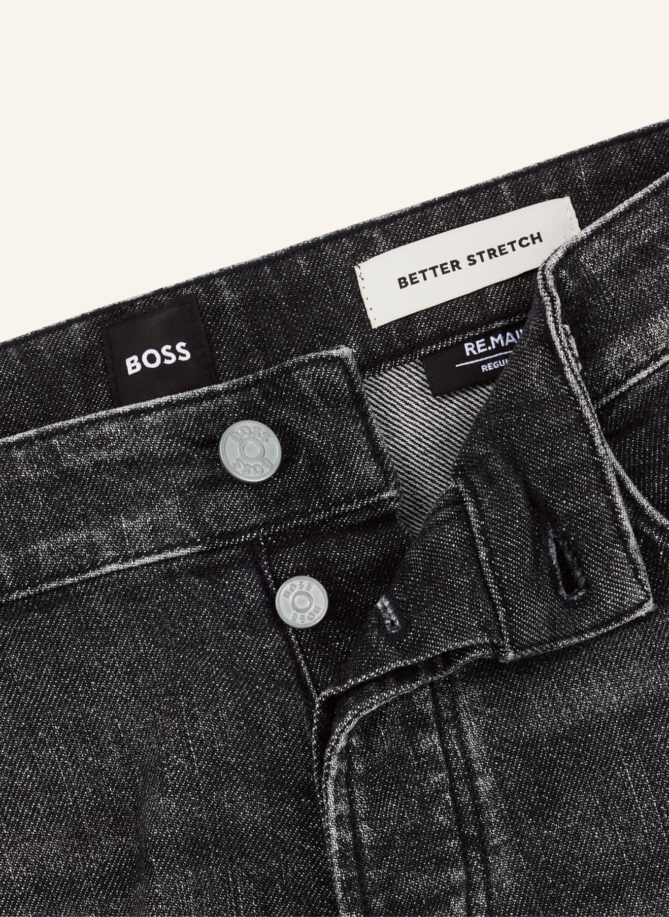 BOSS Jeans RE.MAINE BF Regular Fit, Farbe: GRAU (Bild 2)