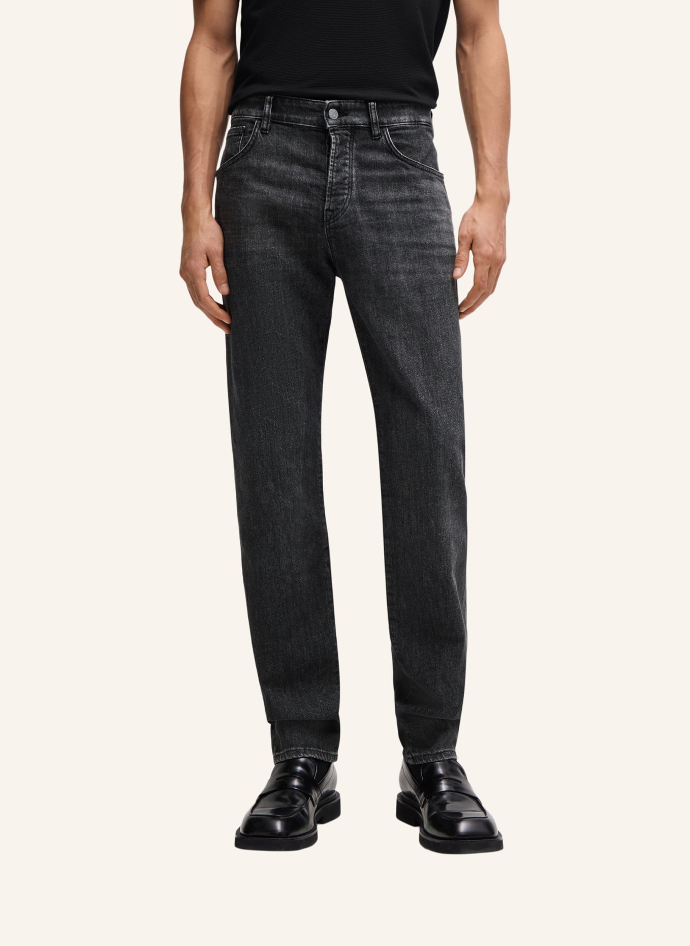 BOSS Jeans RE.MAINE BF Regular Fit, Farbe: GRAU (Bild 5)