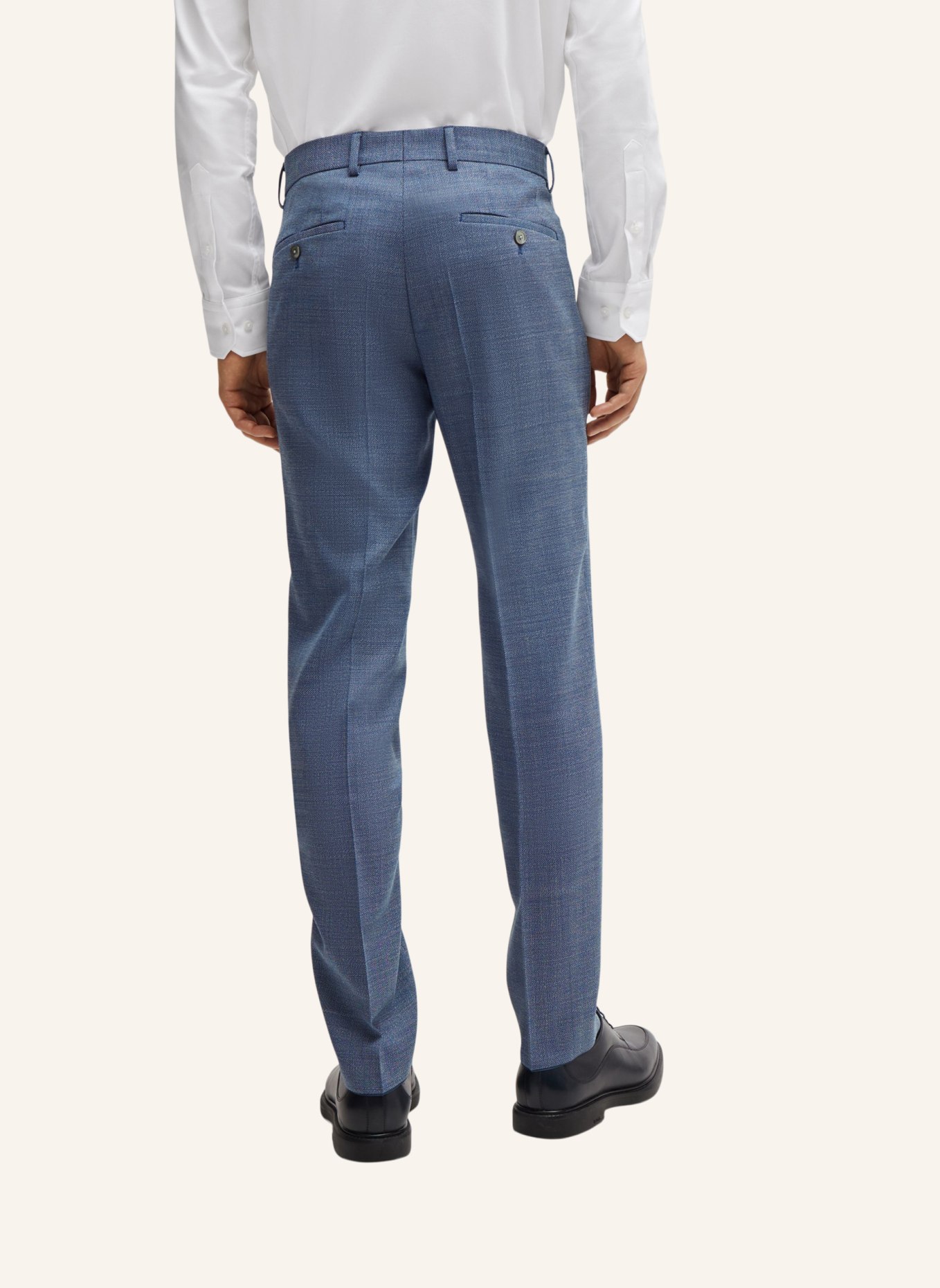 BOSS Business Anzug H-HUGE-3PCS-232 Slim Fit, Farbe: BLAU (Bild 7)