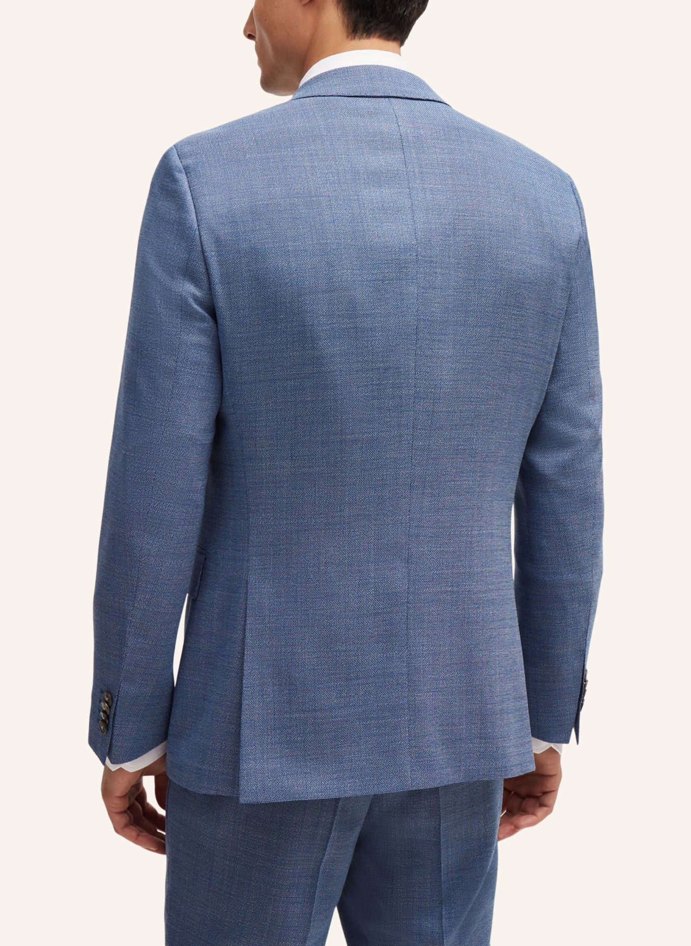 BOSS Business Anzug H-HUGE-3PCS-232 Slim Fit, Farbe: BLAU (Bild 3)