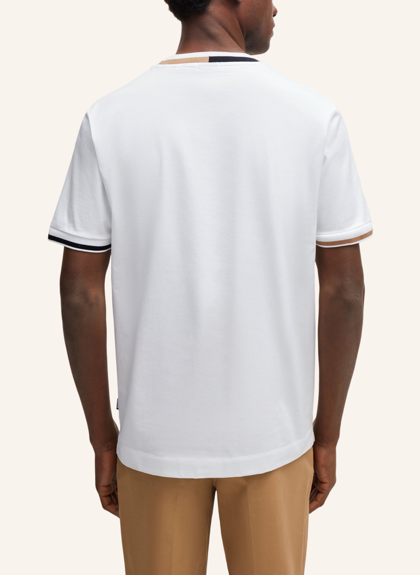 BOSS T-Shirt THOMPSON 211 Regular Fit, Farbe: WEISS (Bild 2)