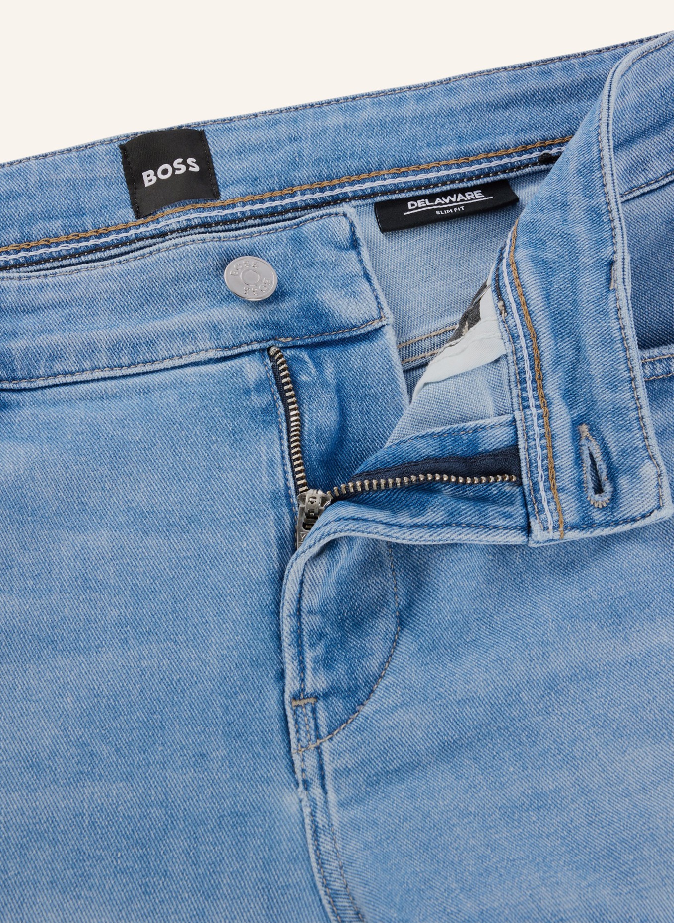 BOSS Jeans DELAWARE3-1 Slim Fit, Farbe: HELLBLAU (Bild 2)