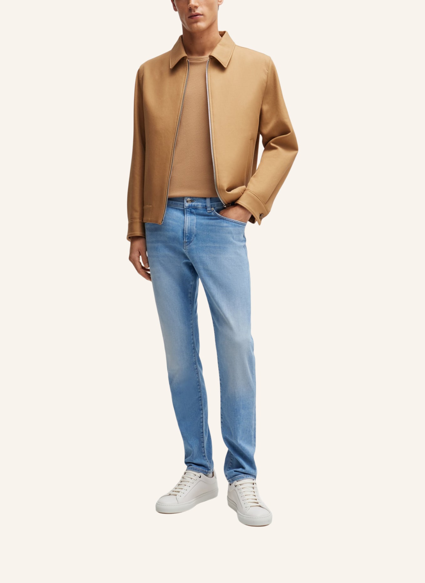 BOSS Jeans DELAWARE3-1 Slim Fit, Farbe: HELLBLAU (Bild 6)