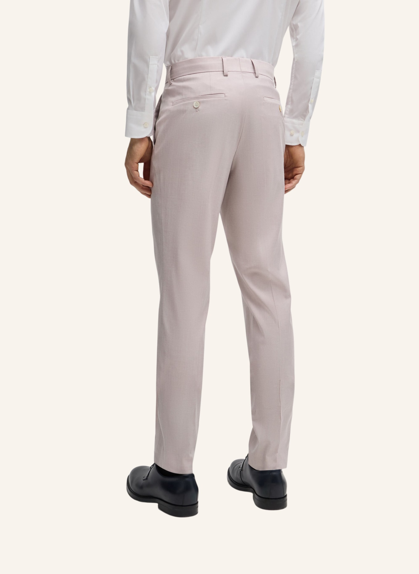 BOSS Business Anzug H-HUGE-3PCS-232 Slim Fit, Farbe: ROSA (Bild 7)