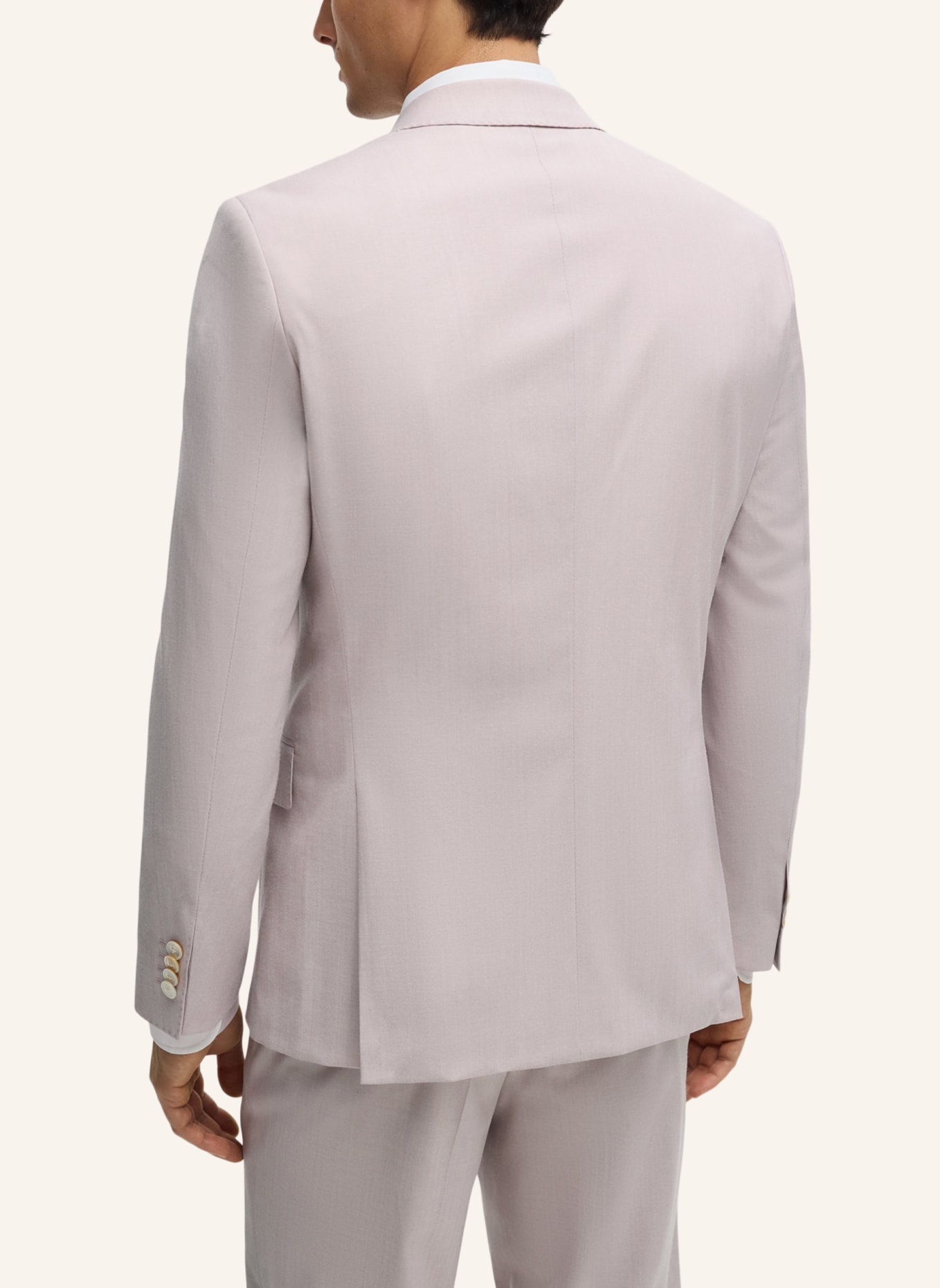 BOSS Business Anzug H-HUGE-3PCS-232 Slim Fit, Farbe: ROSA (Bild 3)