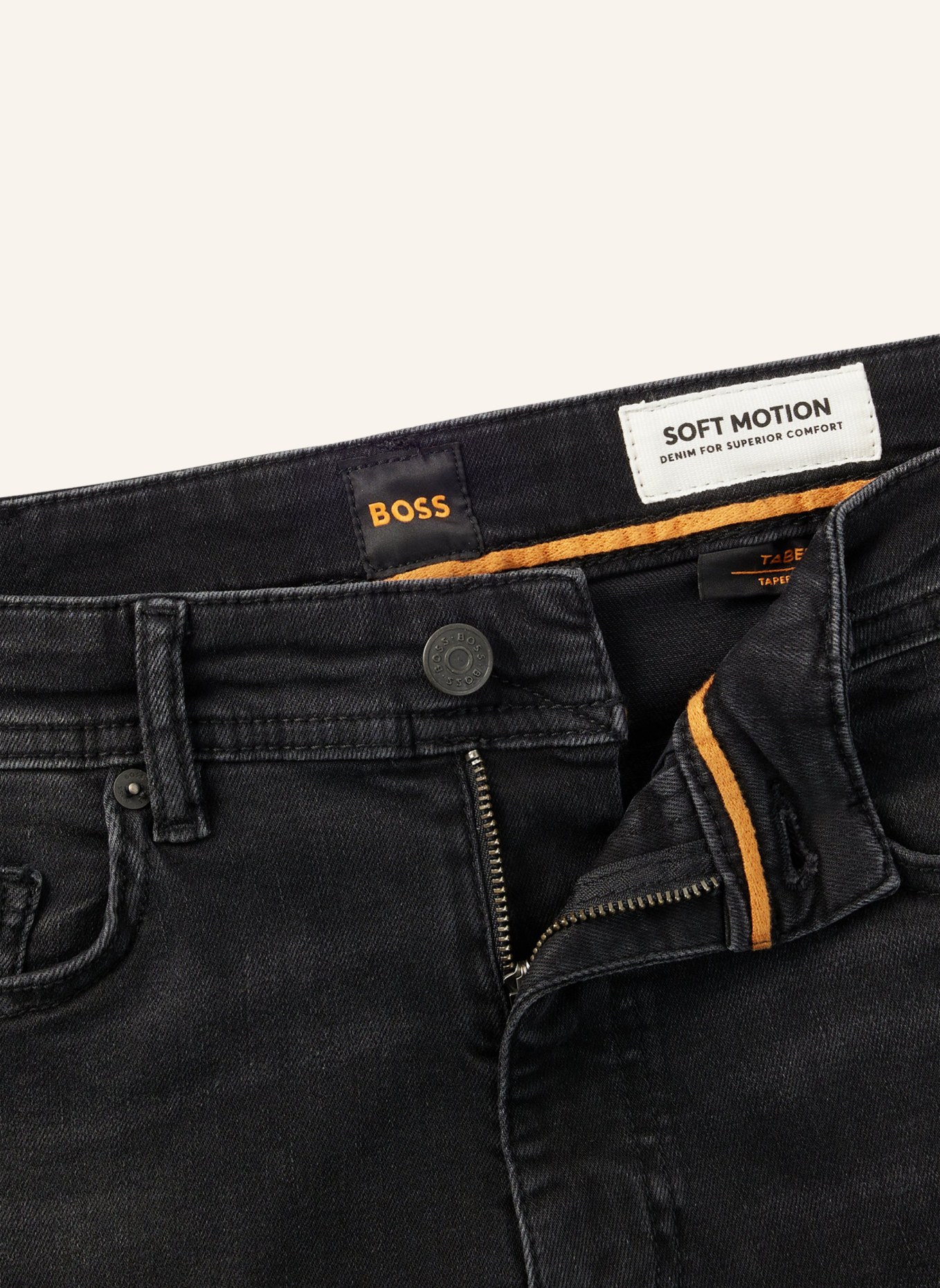 BOSS Jeans TABER ZIP BC-P-1 Tapered Fit, Farbe: DUNKELGRAU (Bild 2)