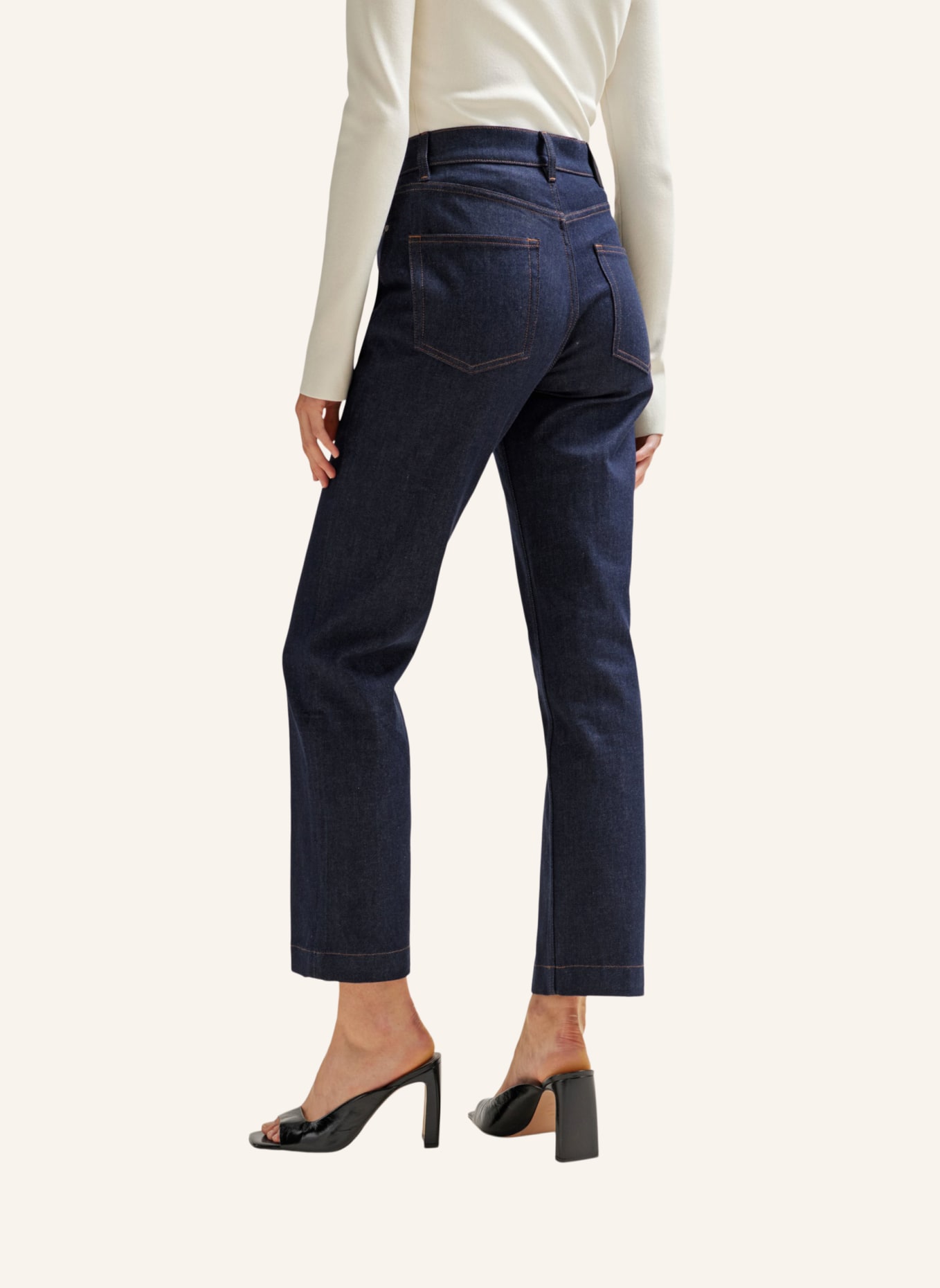 BOSS Jeans ADA HR Slim Fit, Farbe: DUNKELBLAU (Bild 3)