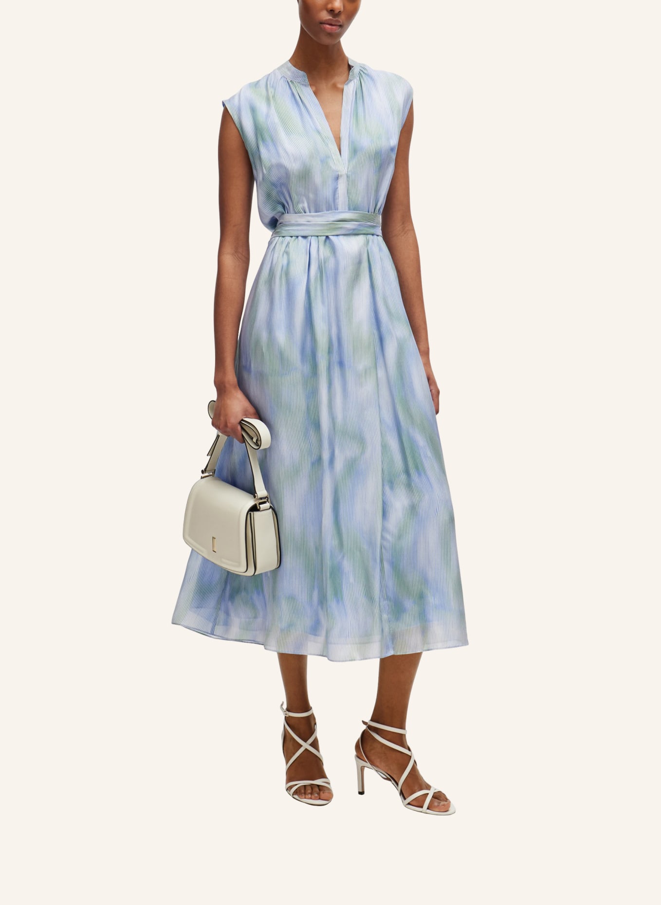 BOSS Business Kleid DILOH Regular Fit, Farbe: HELLBLAU (Bild 6)