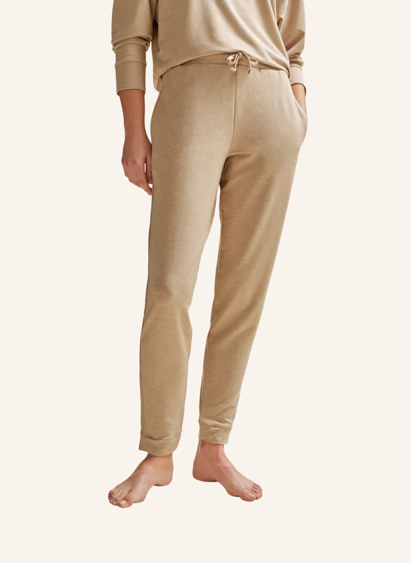 BOSS Loungewear Unterteil SELECT PANTS, Farbe: BEIGE (Bild 4)