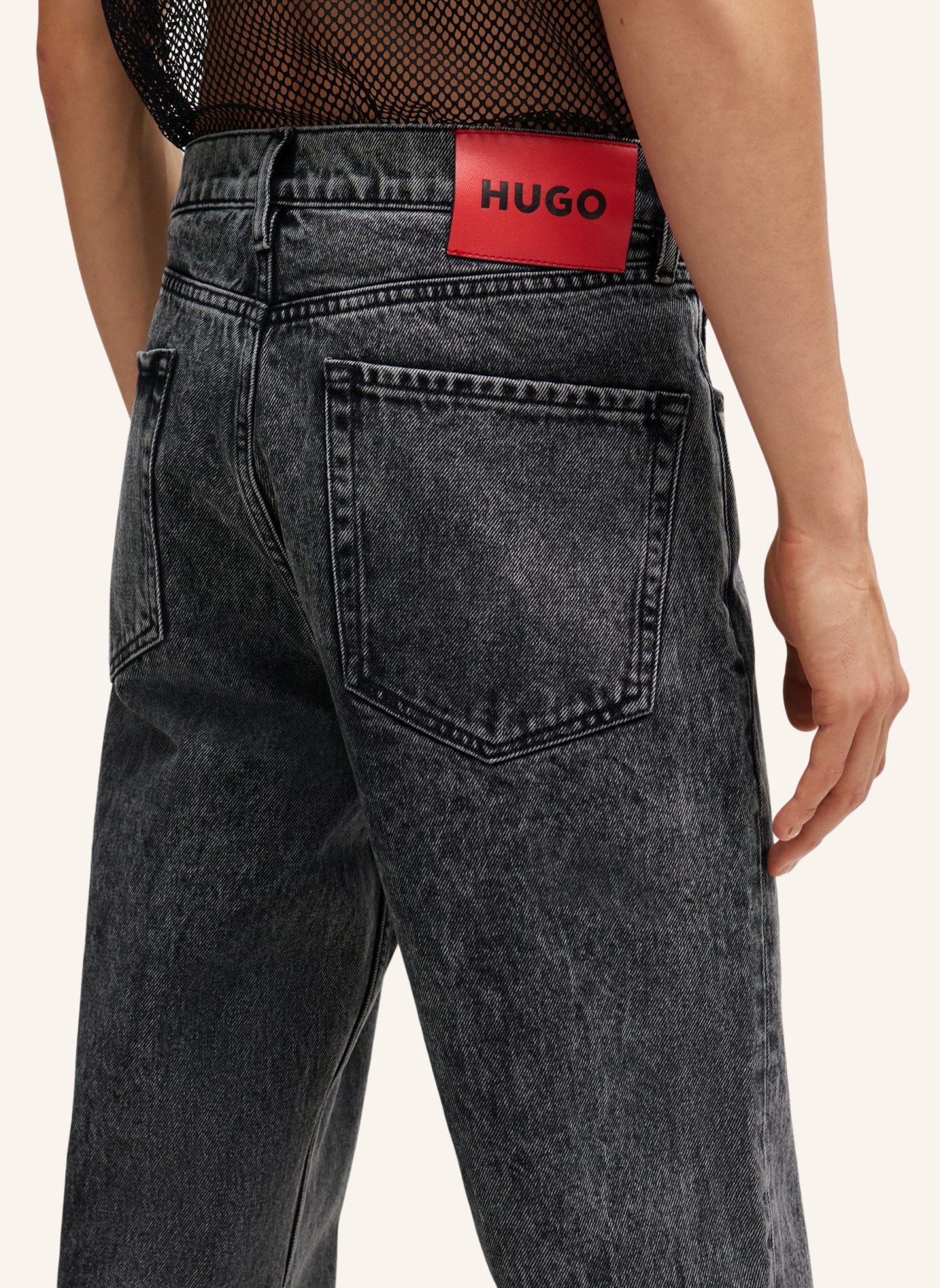 HUGO Jeans HUGO 640 Regular Fit, Farbe: SCHWARZ (Bild 4)