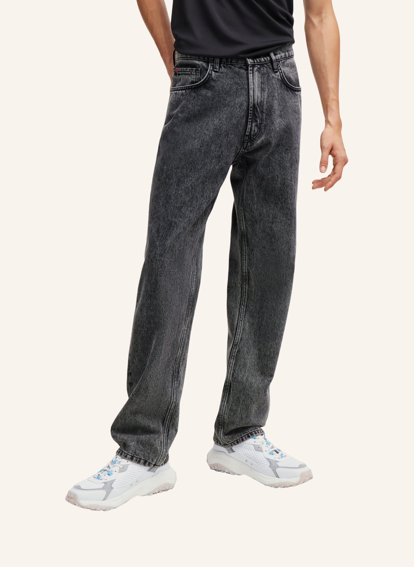 HUGO Jeans HUGO 640 Regular Fit, Farbe: SCHWARZ (Bild 5)