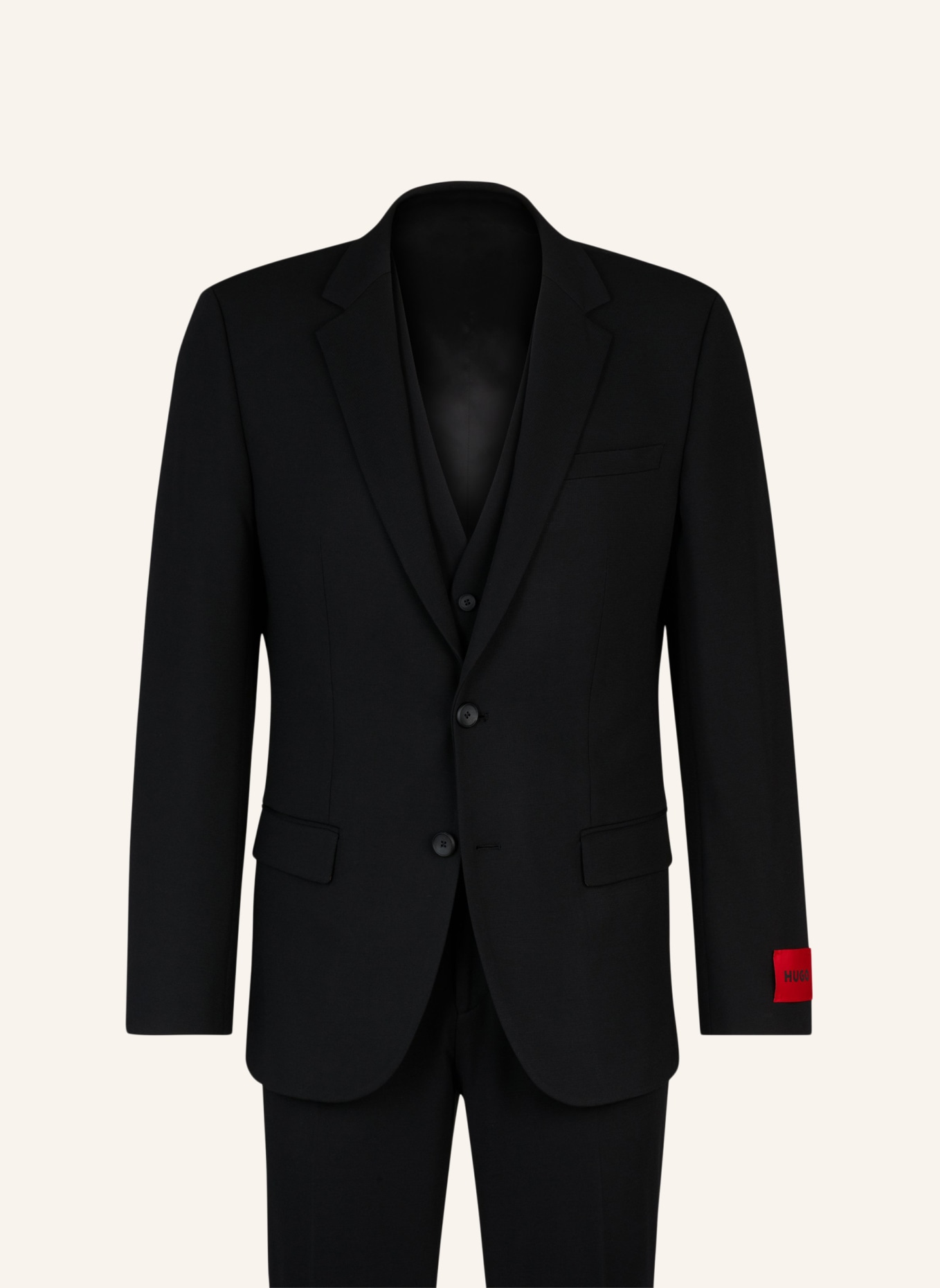 HUGO Business Anzug HENRY/GETLIN241V1J Slim Fit, Farbe: SCHWARZ (Bild 1)