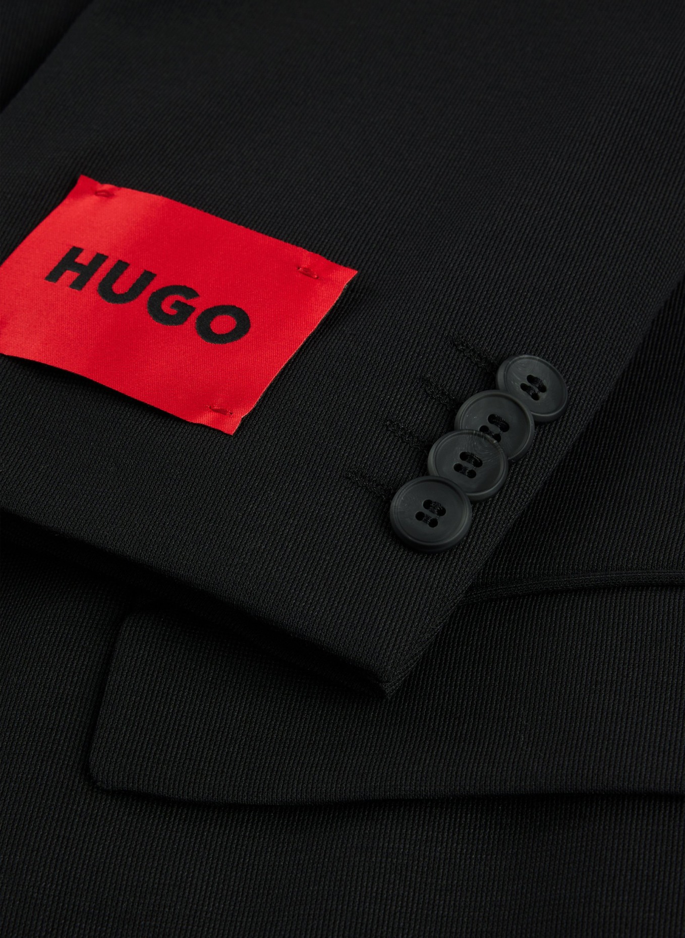 HUGO Business Anzug HENRY/GETLIN241V1J Slim Fit, Farbe: SCHWARZ (Bild 2)