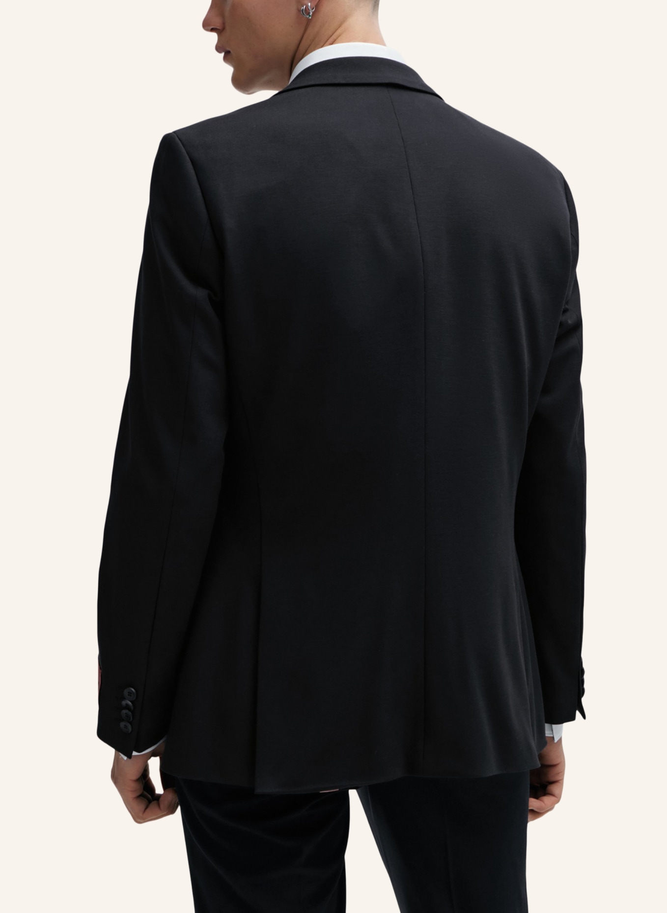 HUGO Business Anzug HENRY/GETLIN241V1J Slim Fit, Farbe: SCHWARZ (Bild 3)