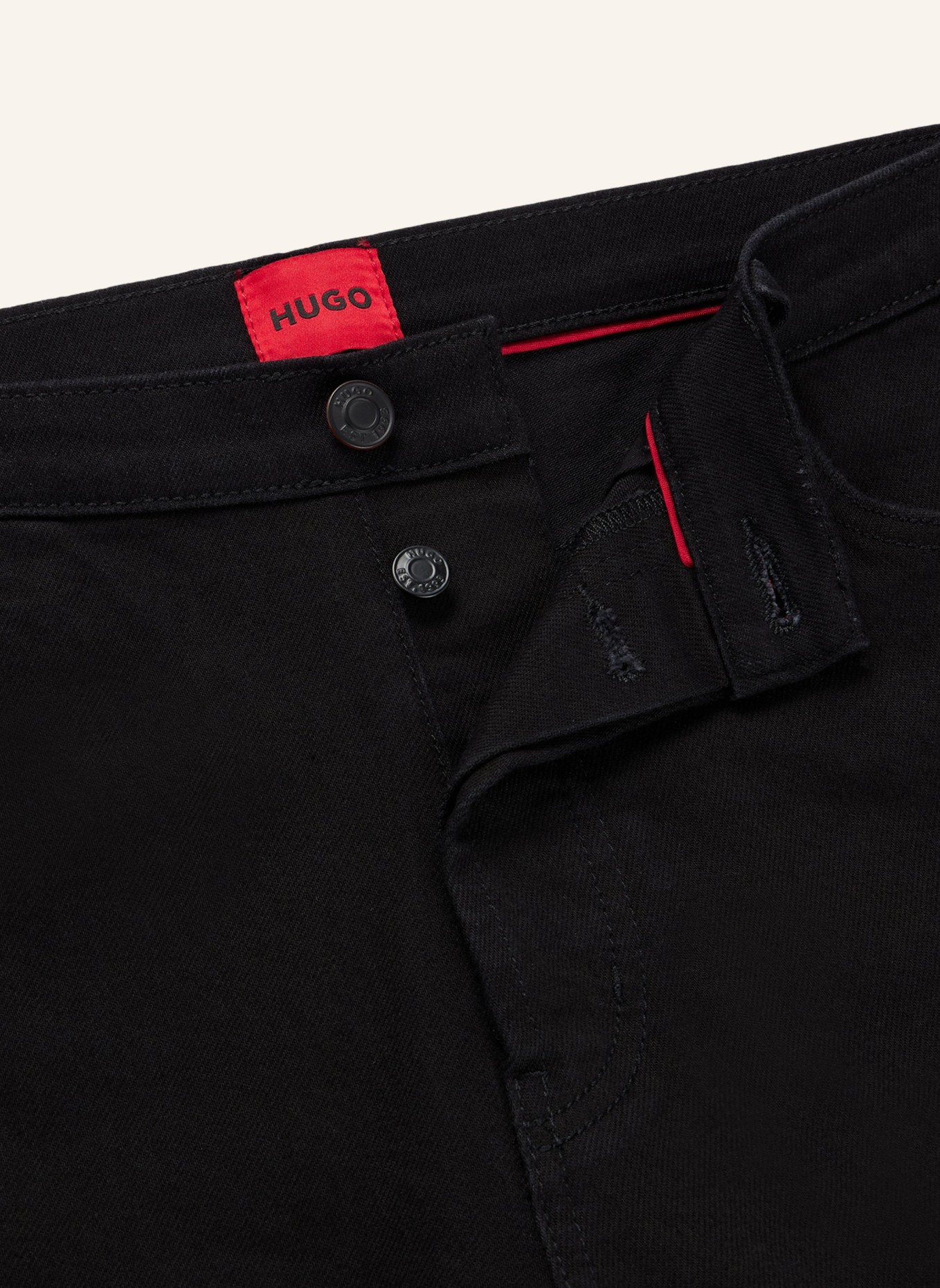 HUGO Jeans HUGO 634/S Tapered Fit, Farbe: SCHWARZ (Bild 2)