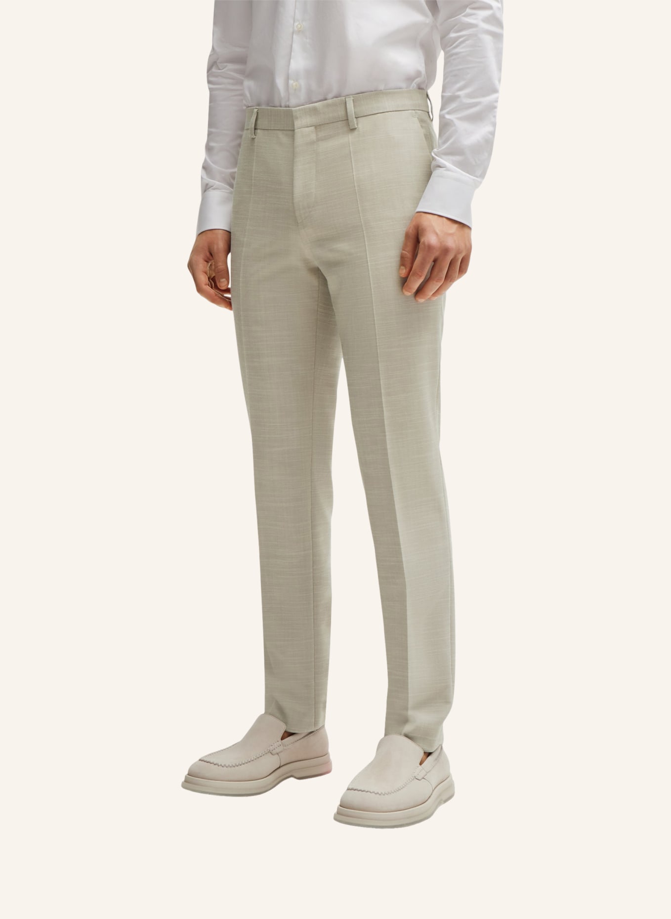 HUGO Business Anzug HENRY/GETLIN232X Slim Fit, Farbe: BEIGE (Bild 6)
