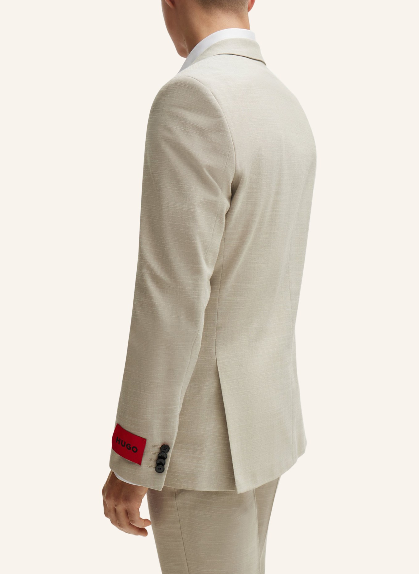 HUGO Business Anzug HENRY/GETLIN232X Slim Fit, Farbe: BEIGE (Bild 3)