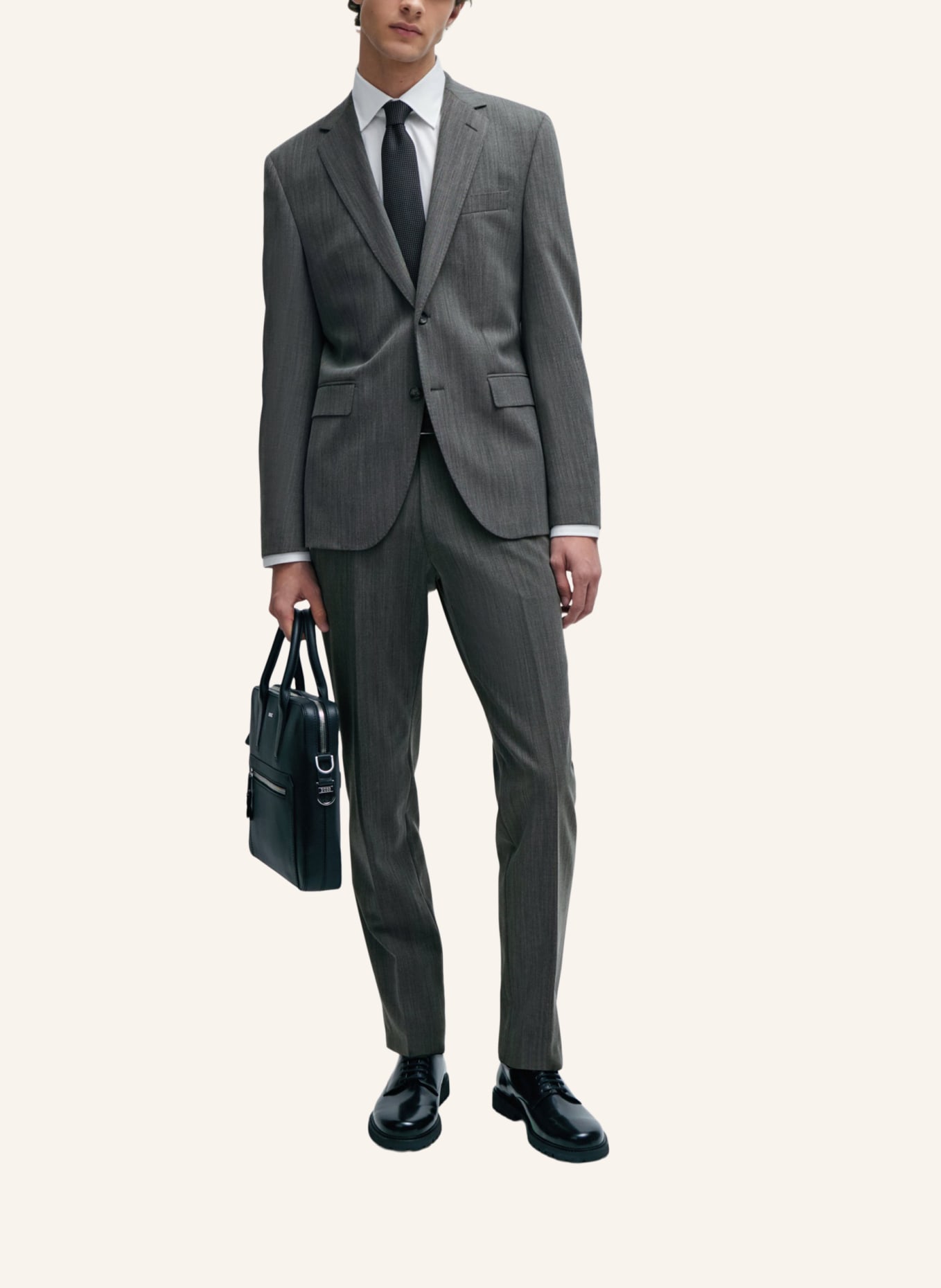 BOSS Business Anzug H-JECKSON-2PCS-224 Regular Fit, Farbe: GRAU (Bild 9)