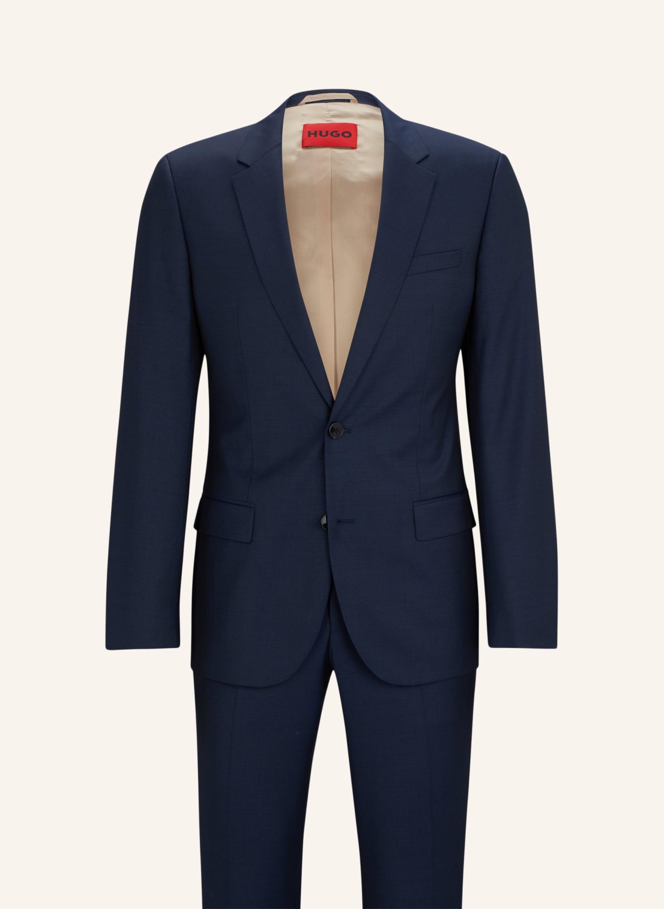 HUGO Business Anzug HENRY/GETLIN212 Slim Fit, Farbe: DUNKELBLAU (Bild 1)